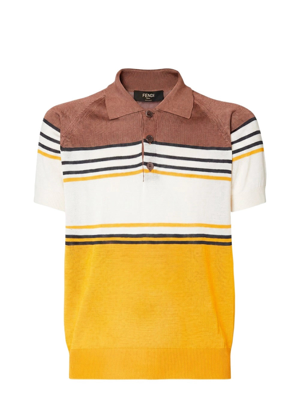 Fendi Men Polo Maxi Stripes FENDI