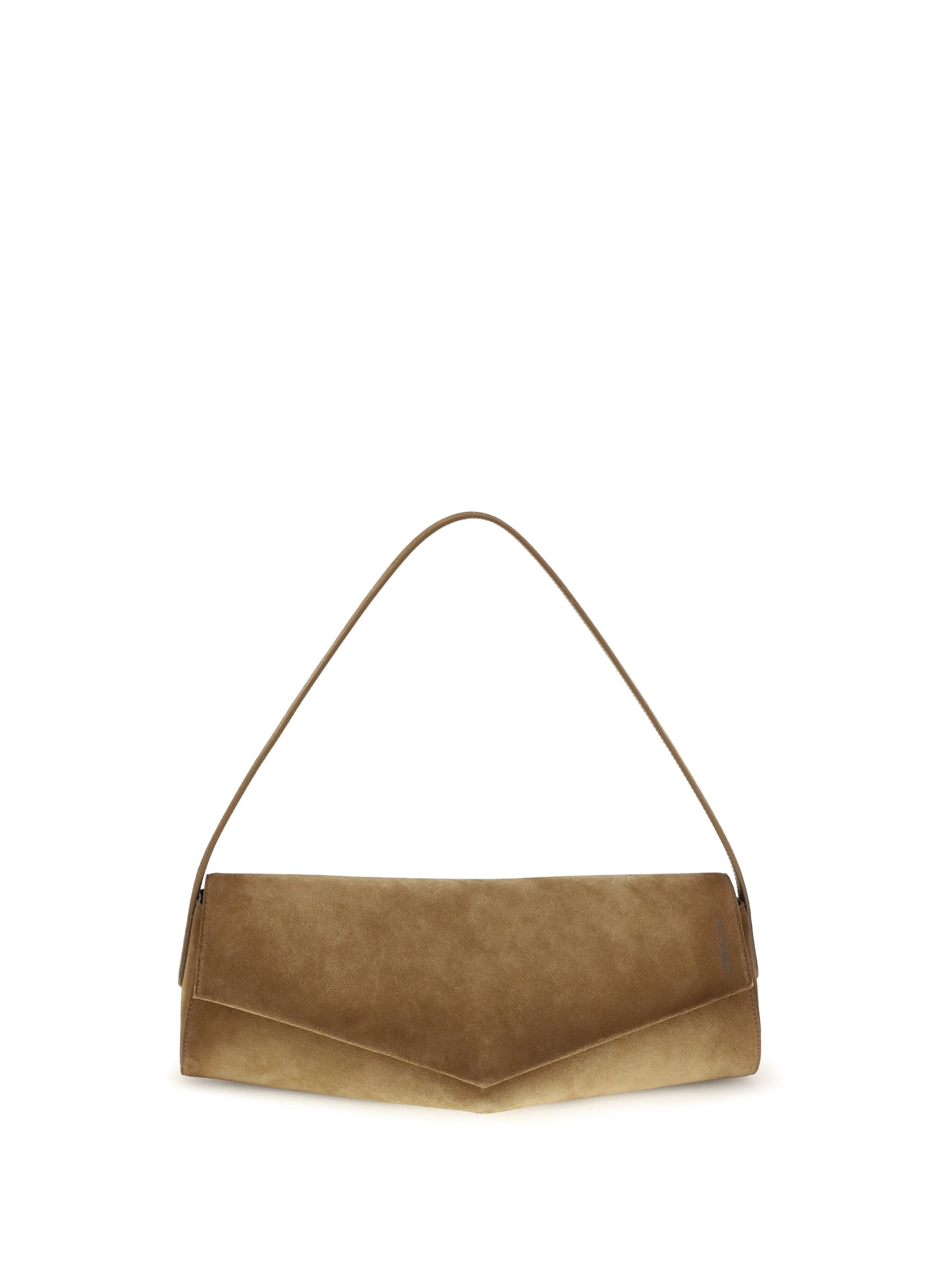 Jil Sander Women Kante Suede Shoulder Bag JIL SANDER