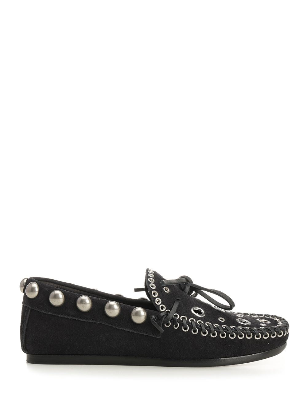 Isabel Marant Women Suede Eyelets Moccasin ISABEL MARANT