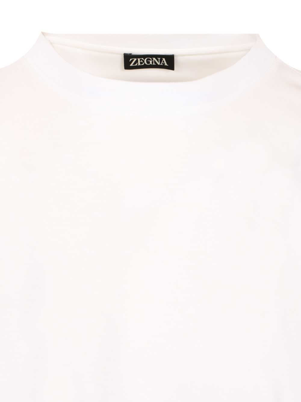 Zegna Men Cotton T-Shirt ZEGNA