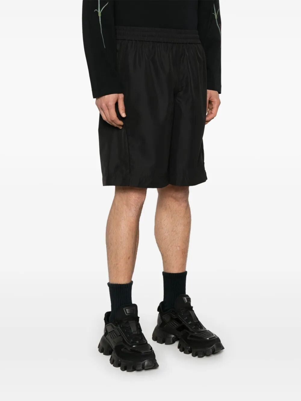 Givenchy Men Bermuda Shorts With `4G` Details GIVENCHY