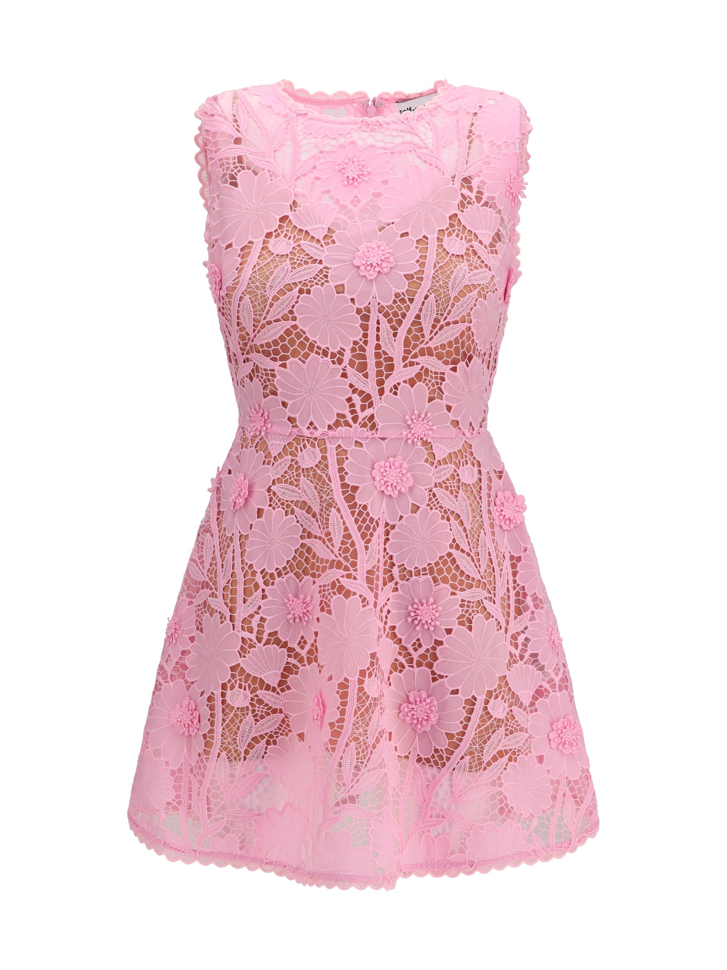 Self-Portrait Women Short Lace Dress SELF-PORTRAIT