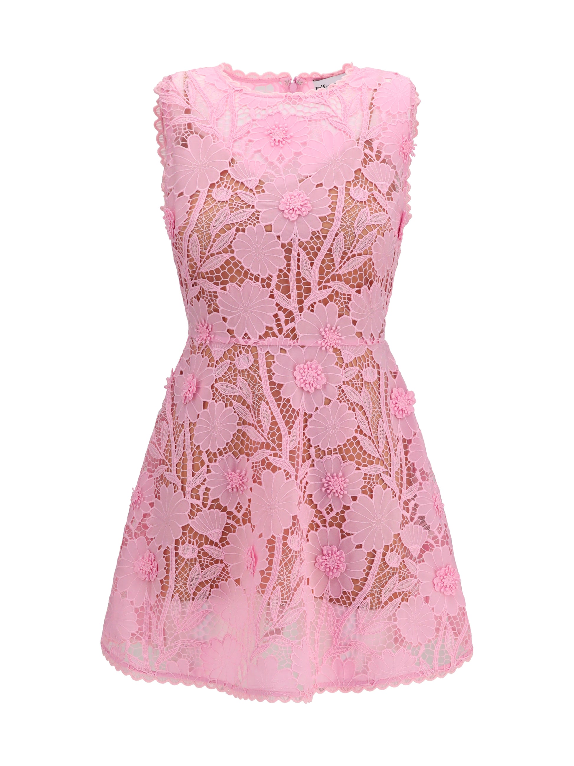 Self-Portrait Women Short Lace Dress SELF-PORTRAIT