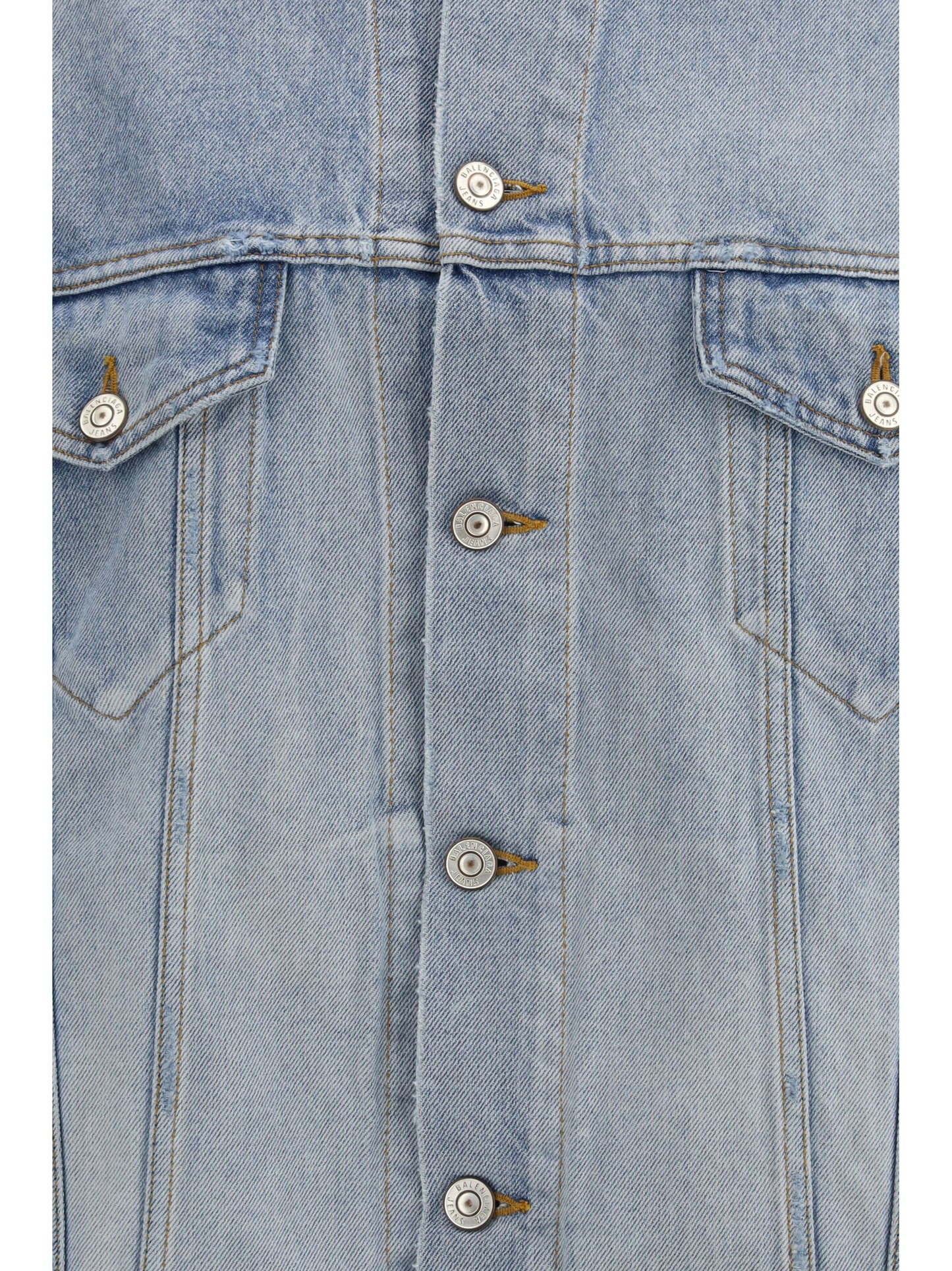Balenciaga Women Regular-Fit Denim Jacket BALENCIAGA