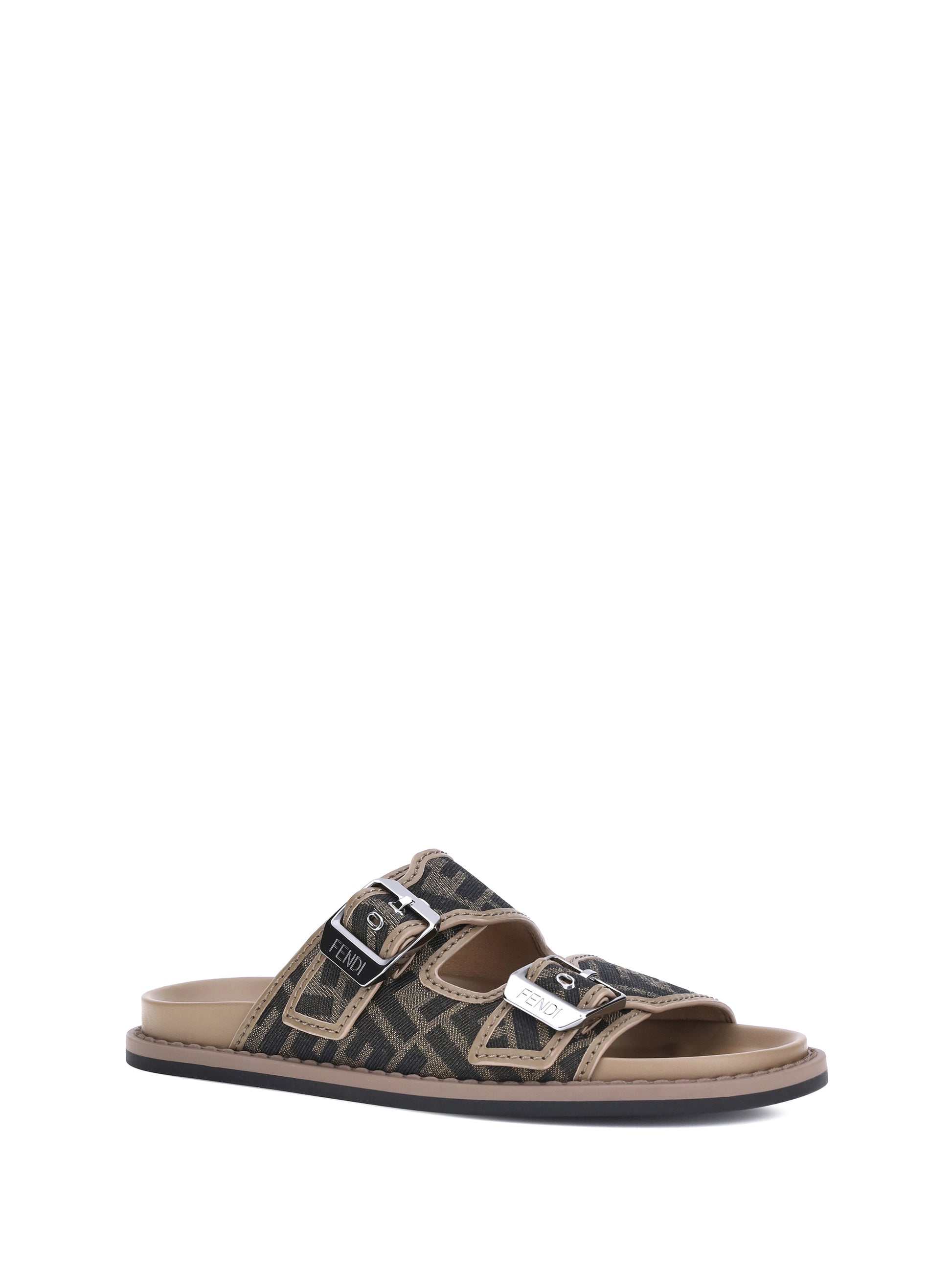 Fendi Men Ff Sandals FENDI