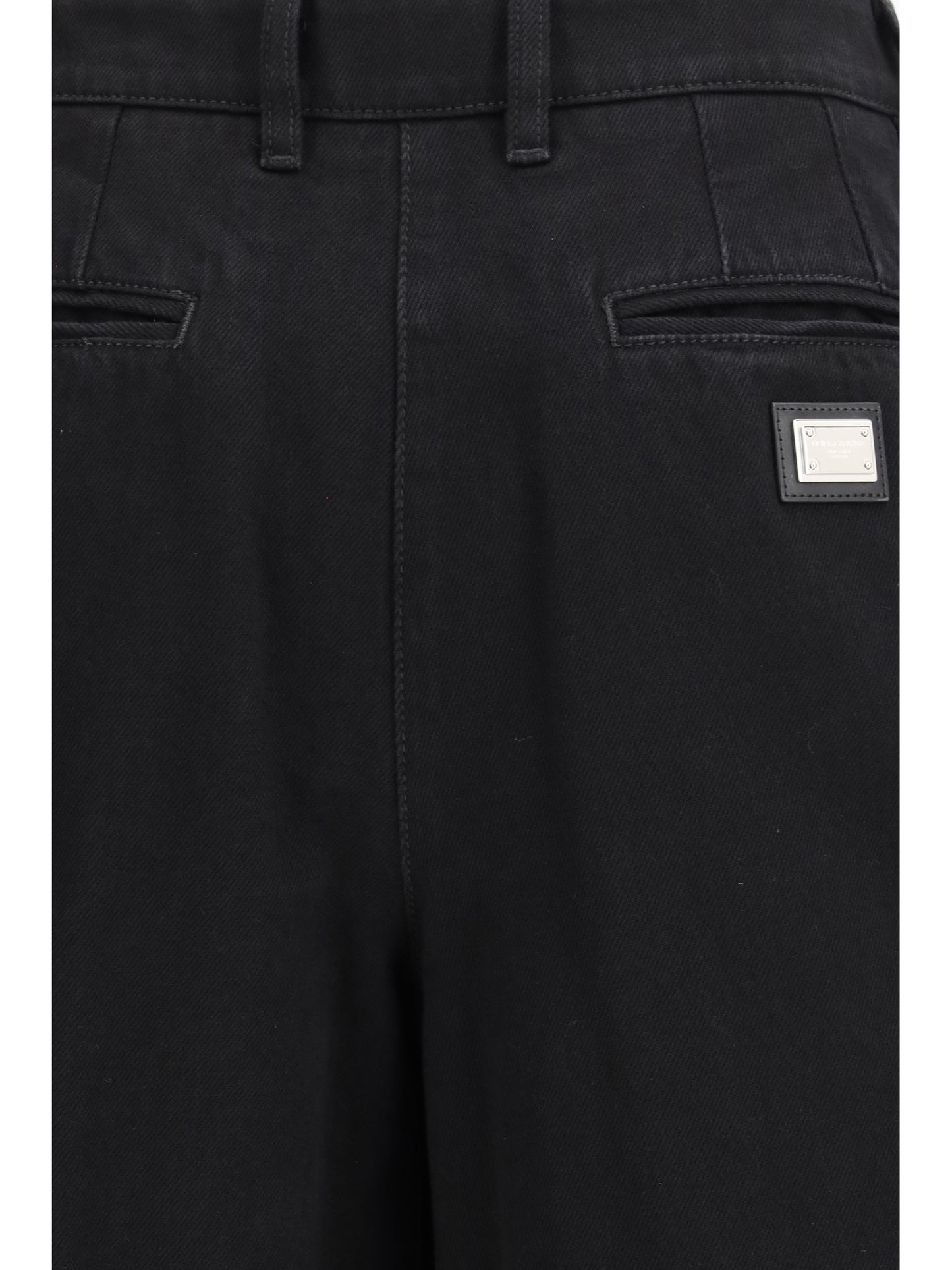 Dolce & Gabbana Women Wide-Leg Cotton Jeans DOLCE & GABBANA