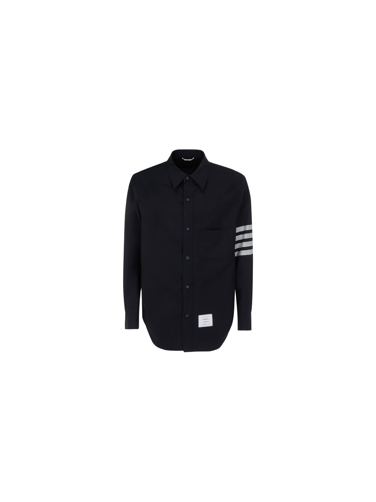 Thom Browne Men Wool And Cotton Blend Shirt THOM BROWNE