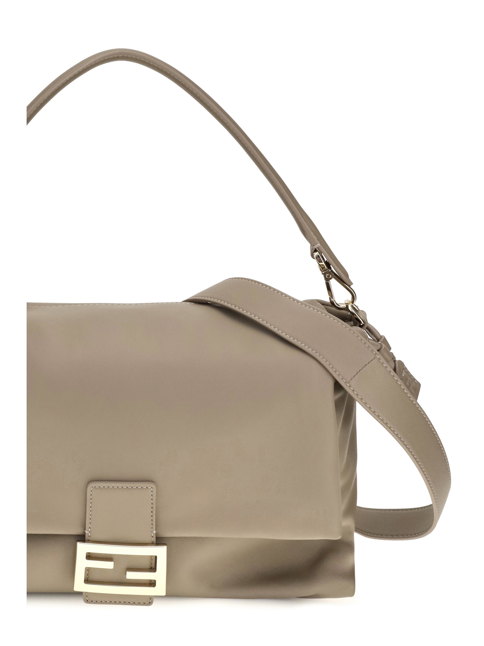 Fendi Women Baguette Soft Nappa Leather Shoulder Bag FENDI