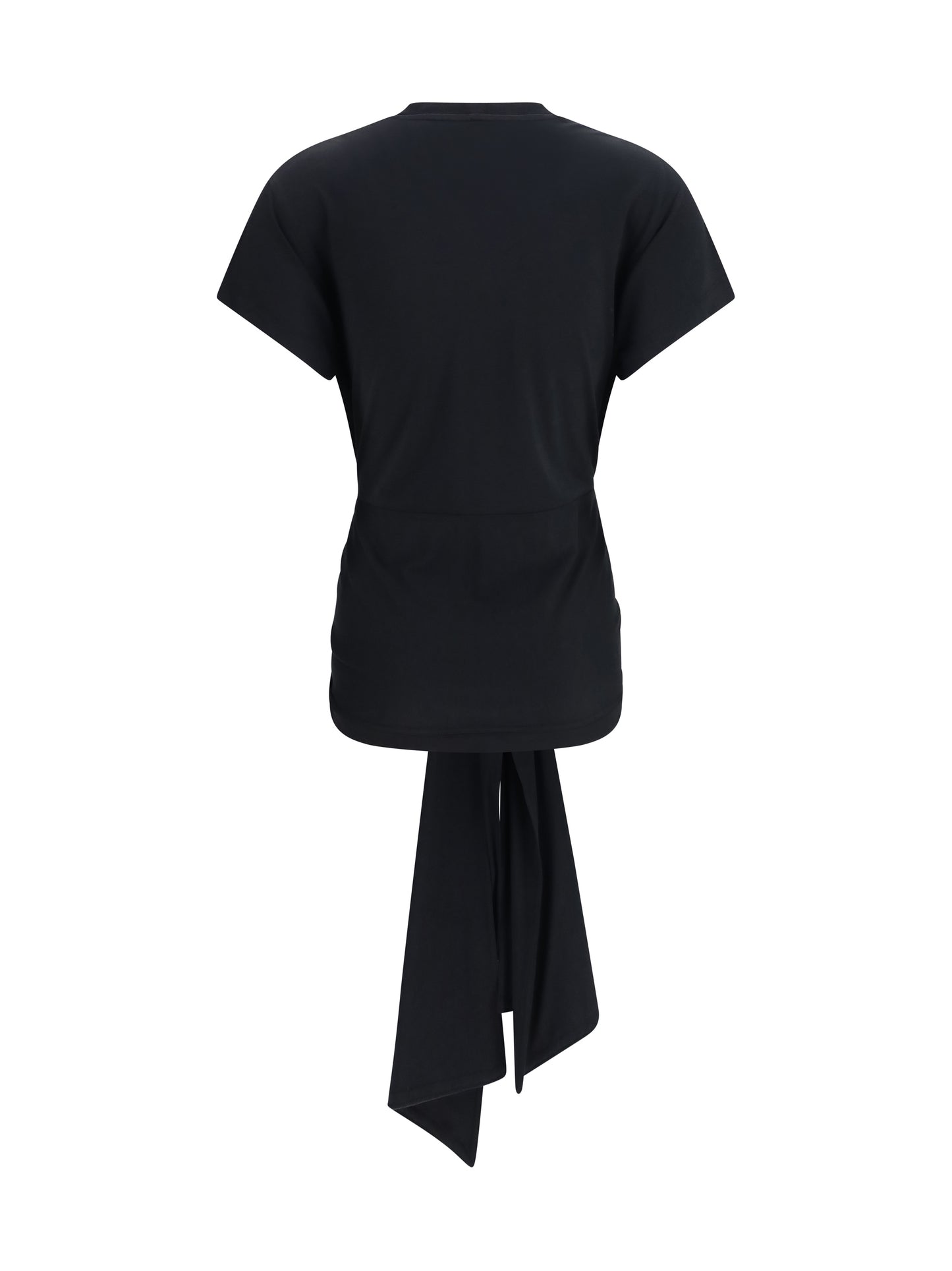 Toteme Women Draped-Waist Jersey T-Shirt TOTEME