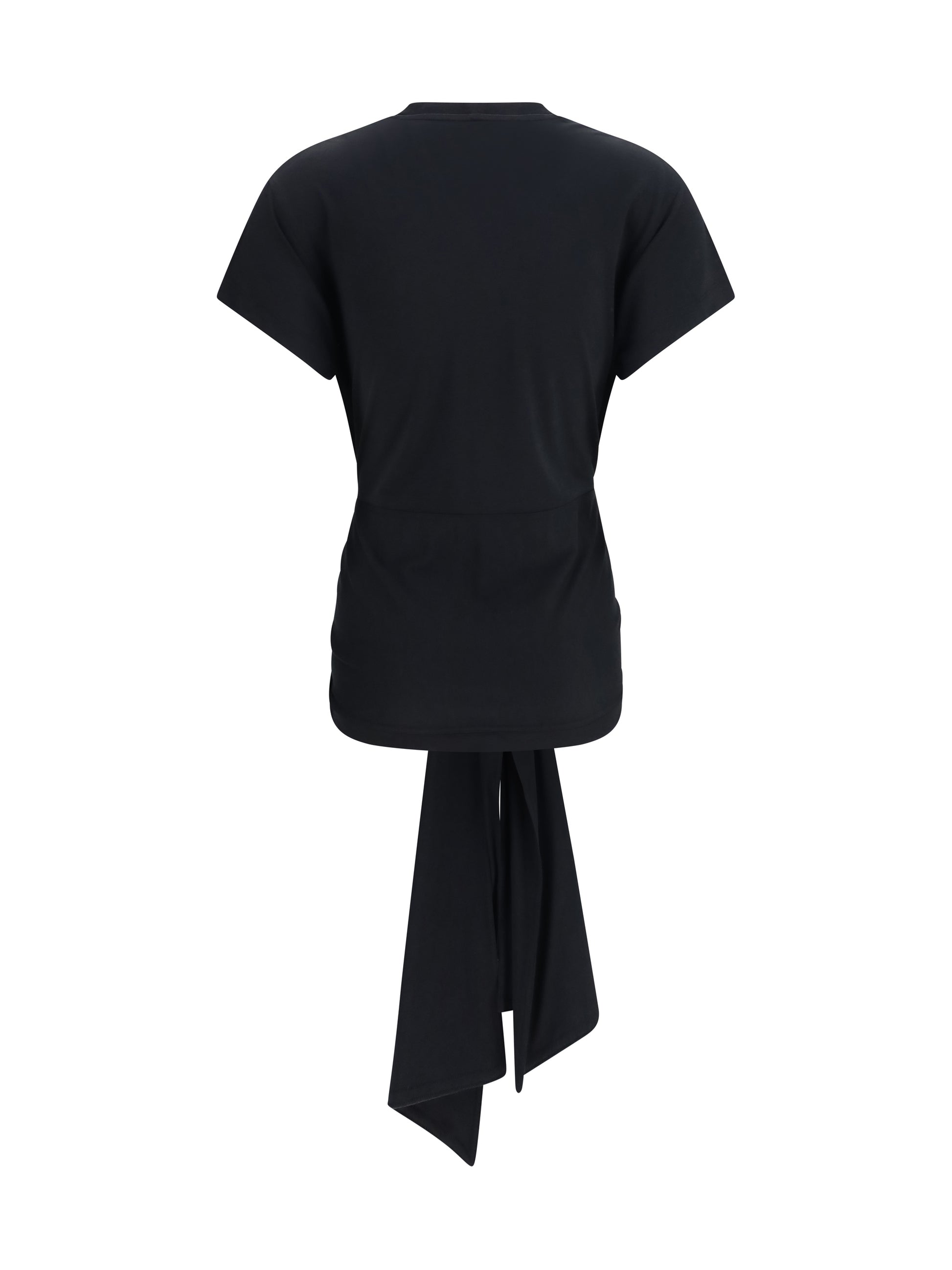 Toteme Women Draped-Waist Jersey T-Shirt TOTEME