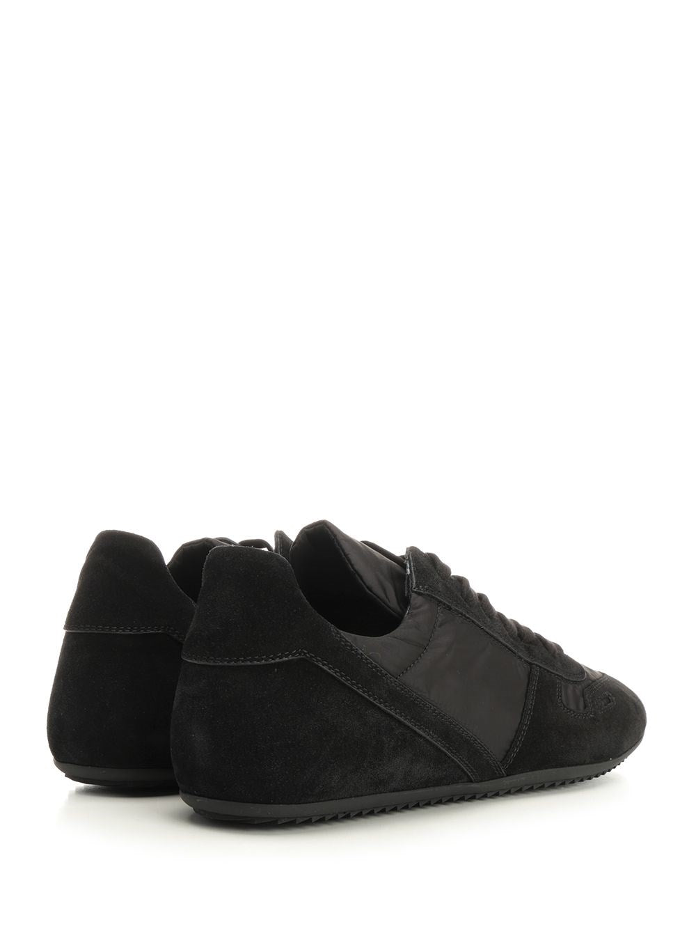 Rick Owens Men Minimal Sneakers With Suede RICK OWENS
