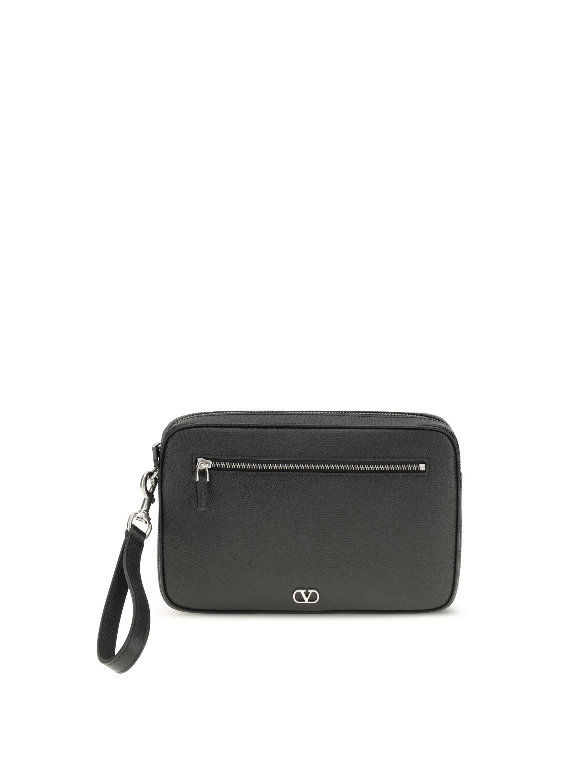 Valentino Garavani Men Vlogo Signature Pouch VALENTINO GARAVANI