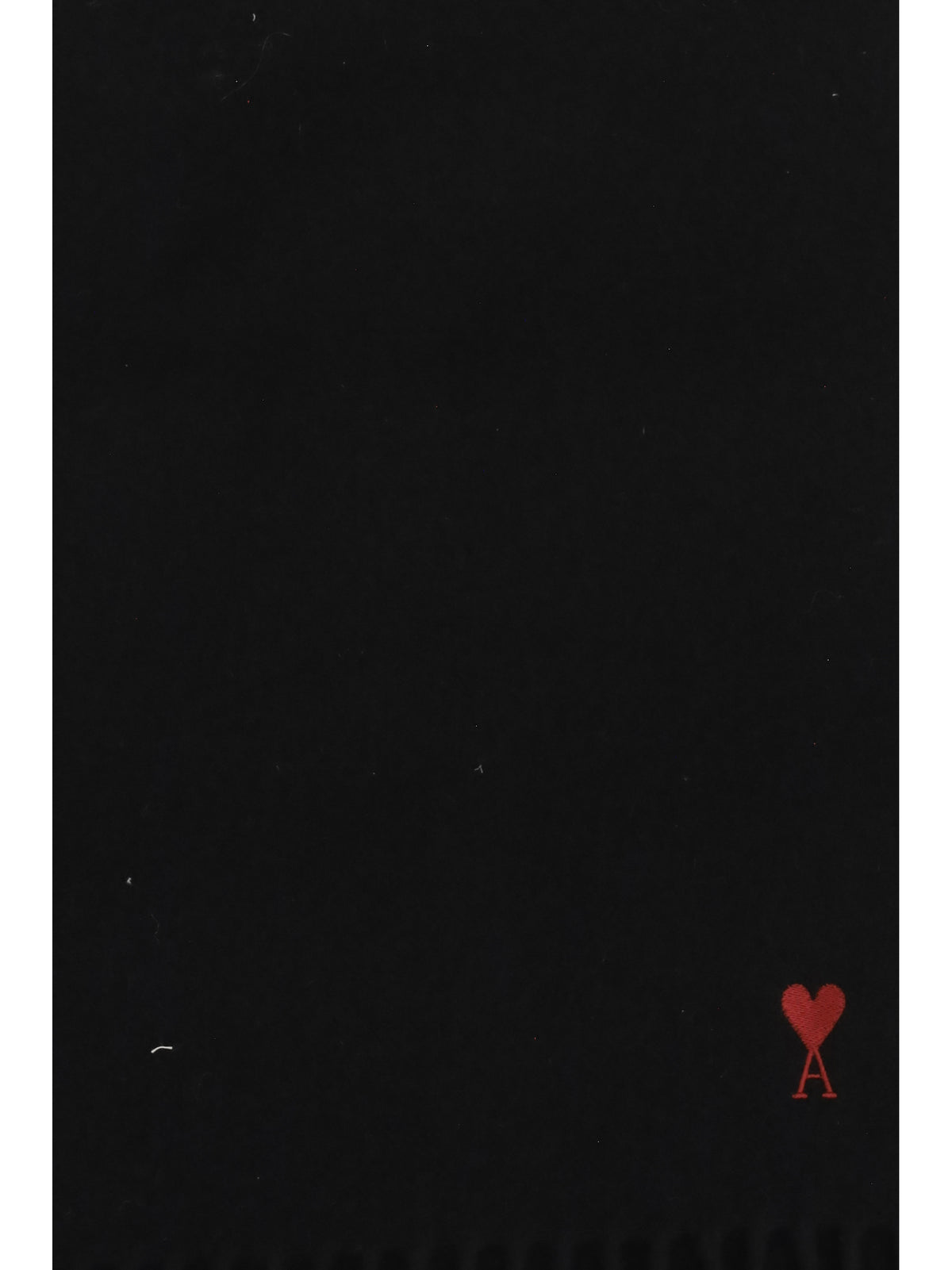 Ami Paris Men Quota Ami De Coeur Wool Scarf AMI PARIS
