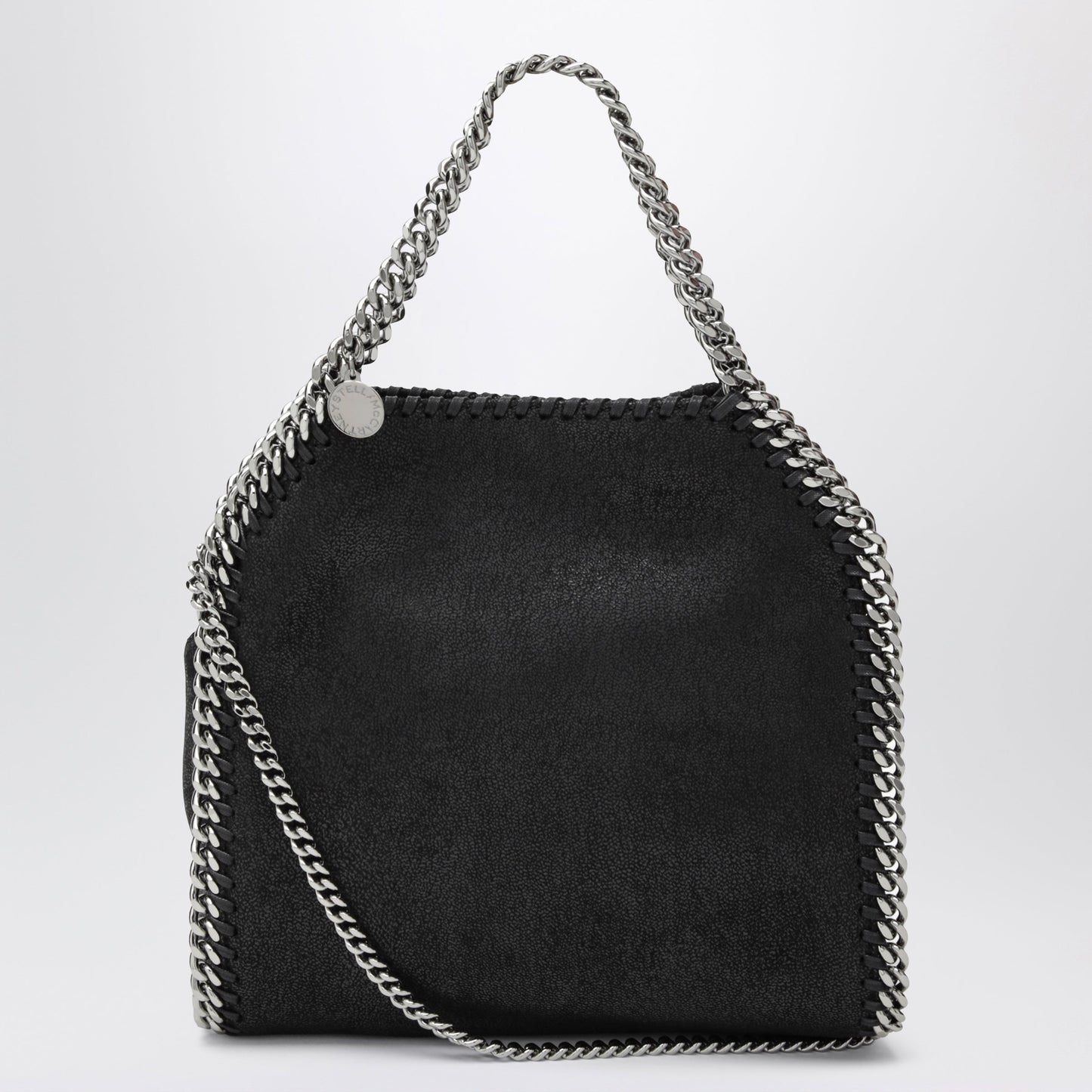 Stella Mccartney Falabella Mini Tote Bag In Black/Silver Women STELLA MCCARTNEY