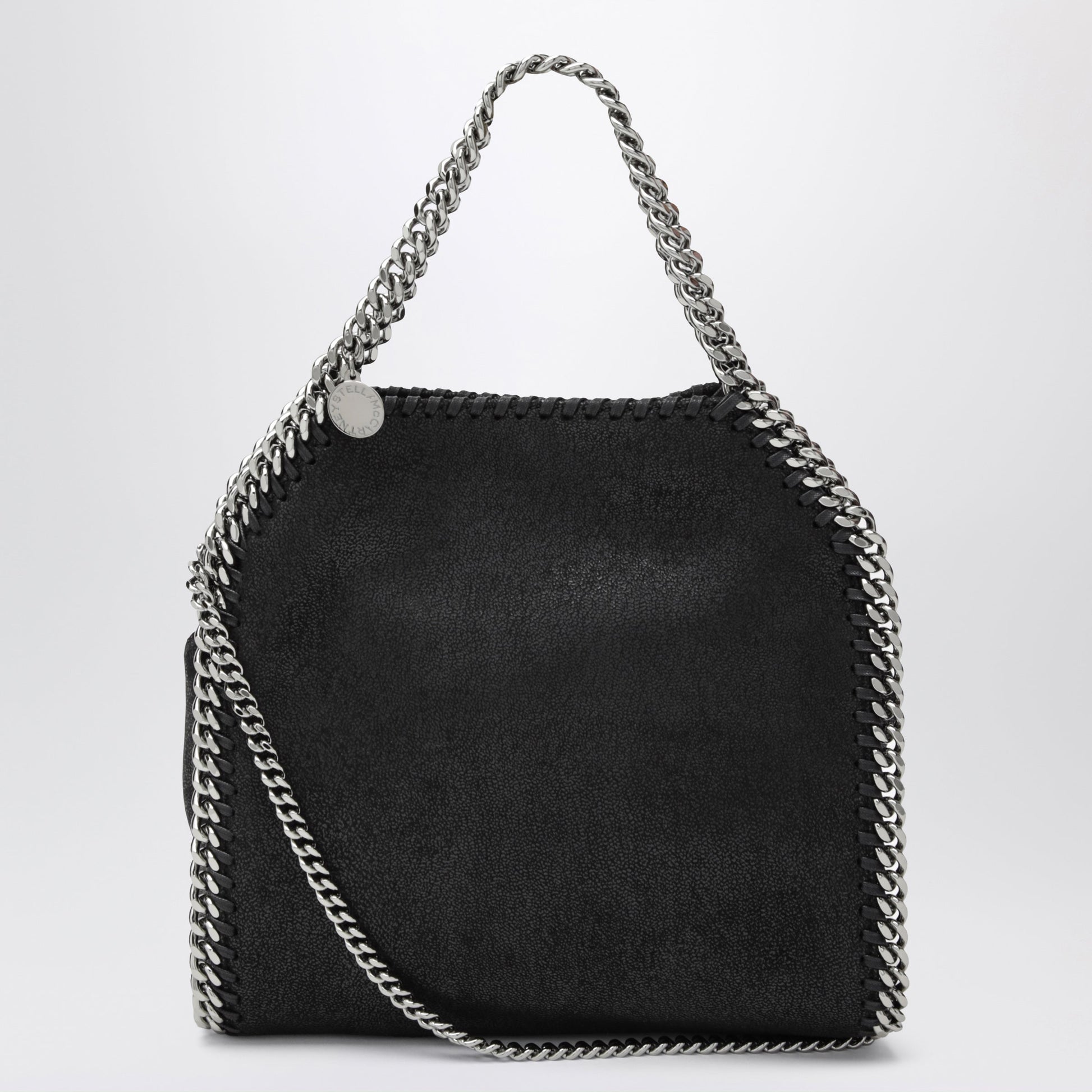 Stella Mccartney Falabella Mini Tote Bag In Black/Silver Women STELLA MCCARTNEY