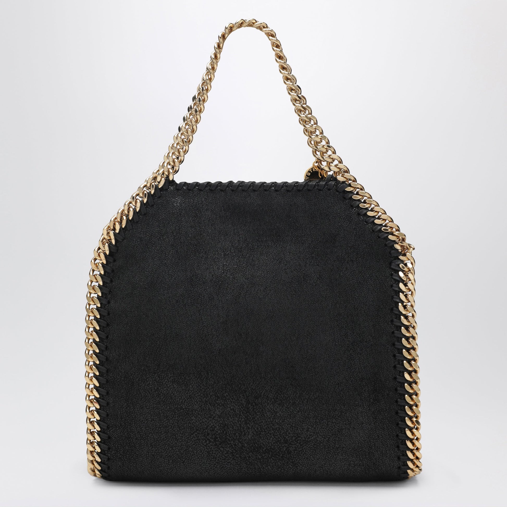 Stella Mccartney Black/Gold Falabella Mini Tote Bag Women STELLA MCCARTNEY
