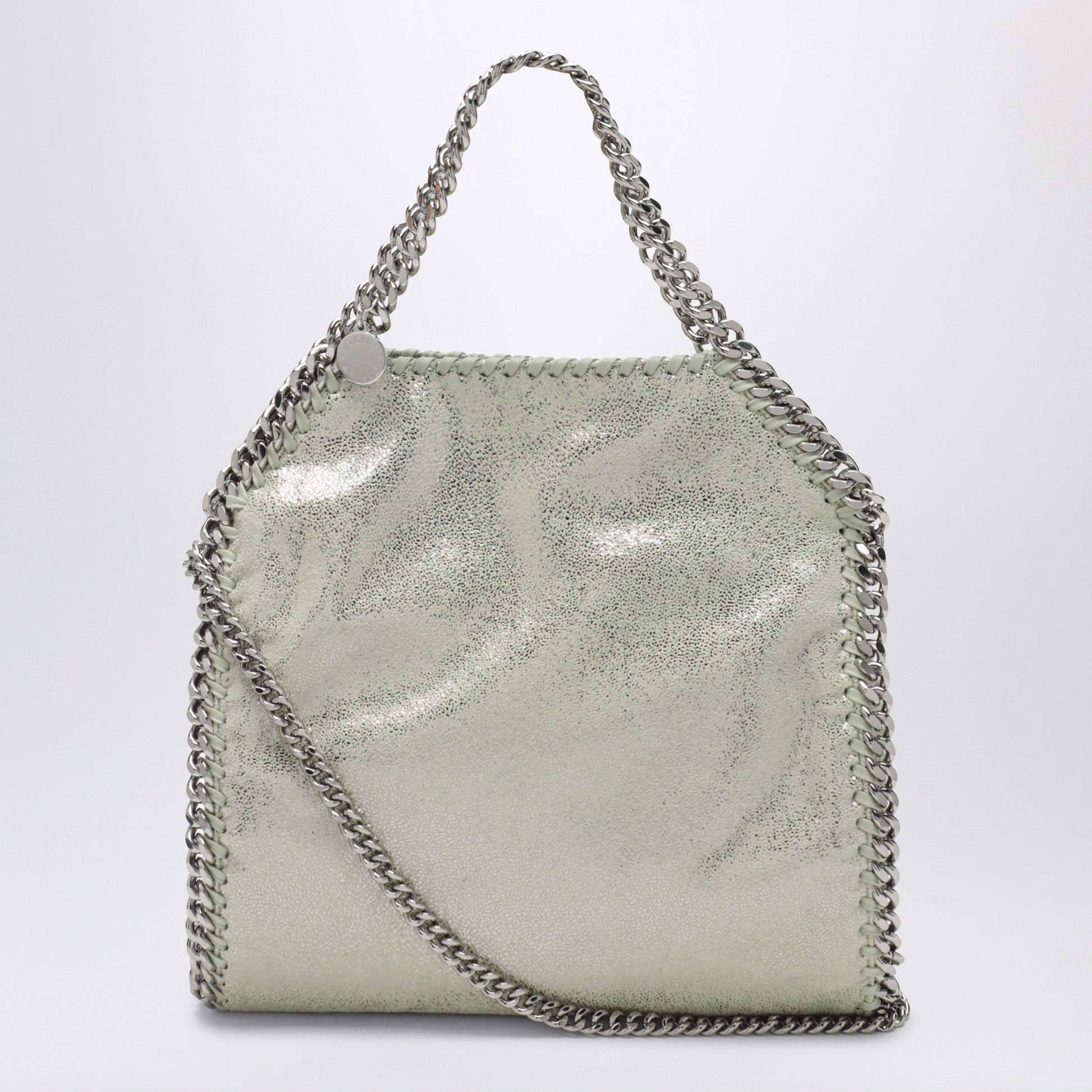 Stella Mccartney Mini Falabella Tote Bag In Light Lime Green By Stella Mccartney Women STELLA MCCARTNEY