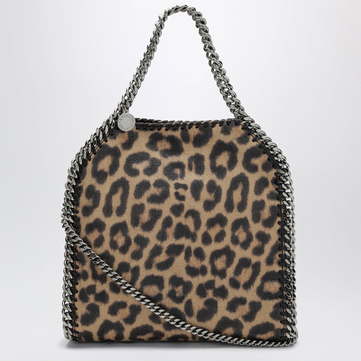 Stella Mccartney Mini Falabella Bag With Leopard Print Women STELLA MCCARTNEY