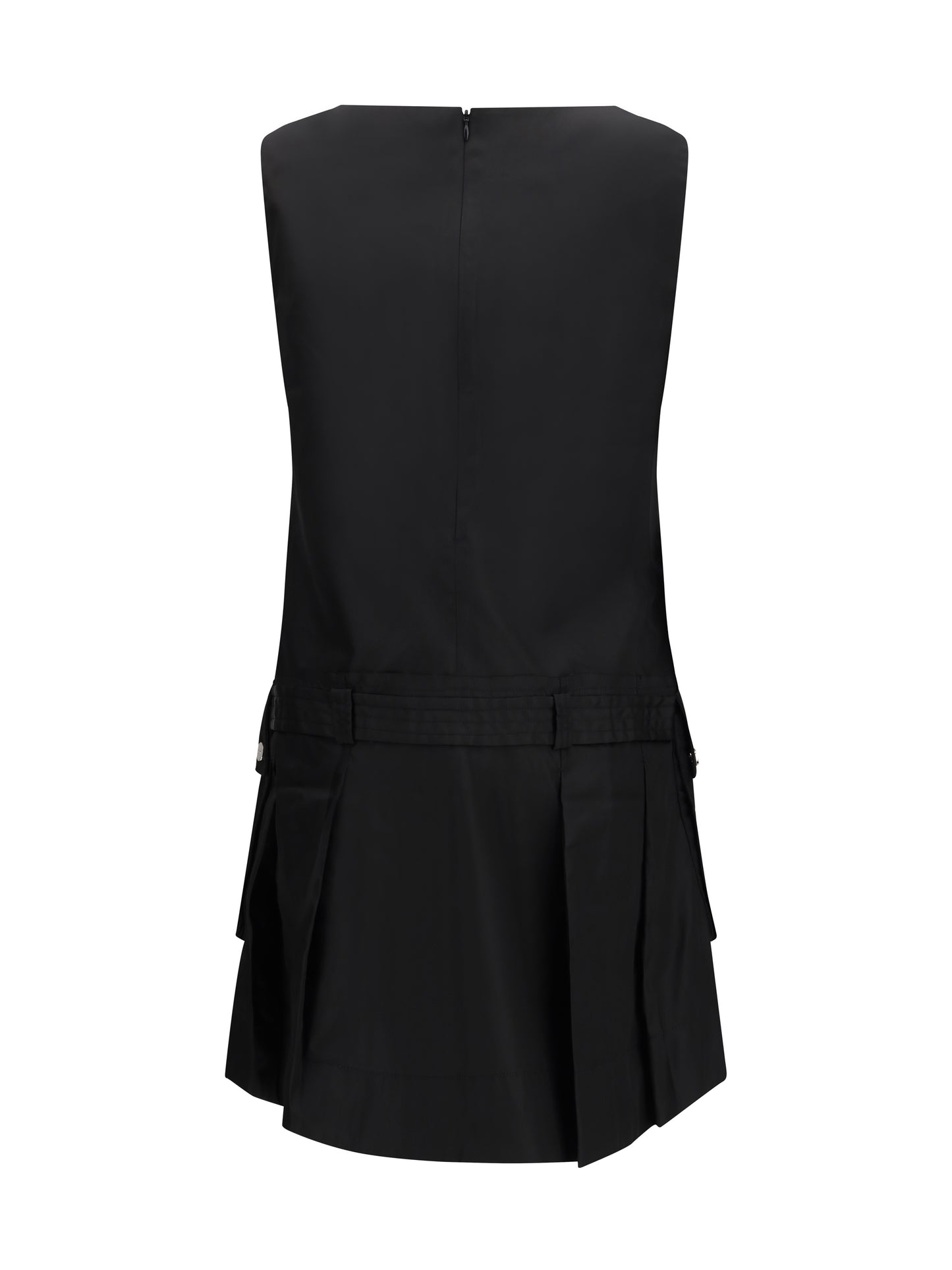 Ganni Women Duchesse Nylon Belted Mini Dress GANNI