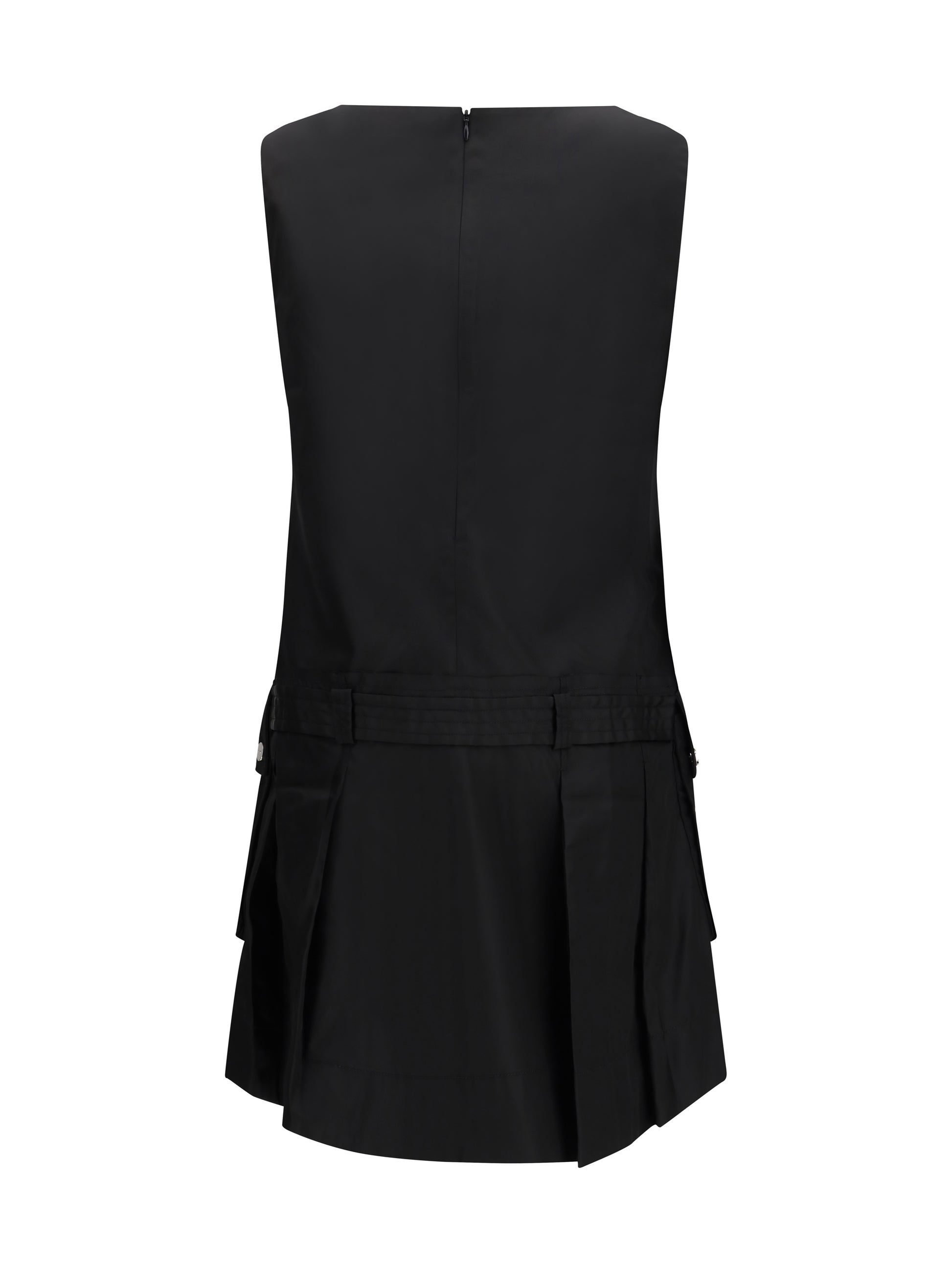 Ganni Women Duchesse Nylon Belted Mini Dress GANNI