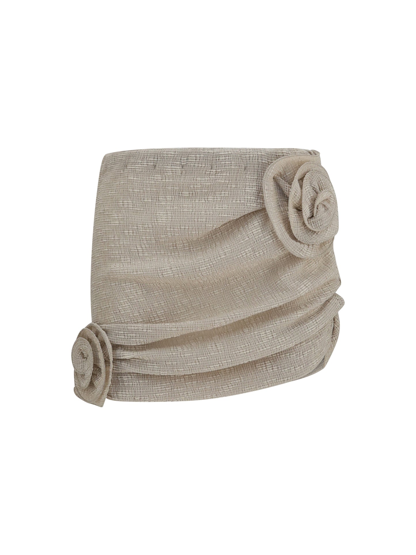 Magda Butrym Women Draped Floral Mini Skirt