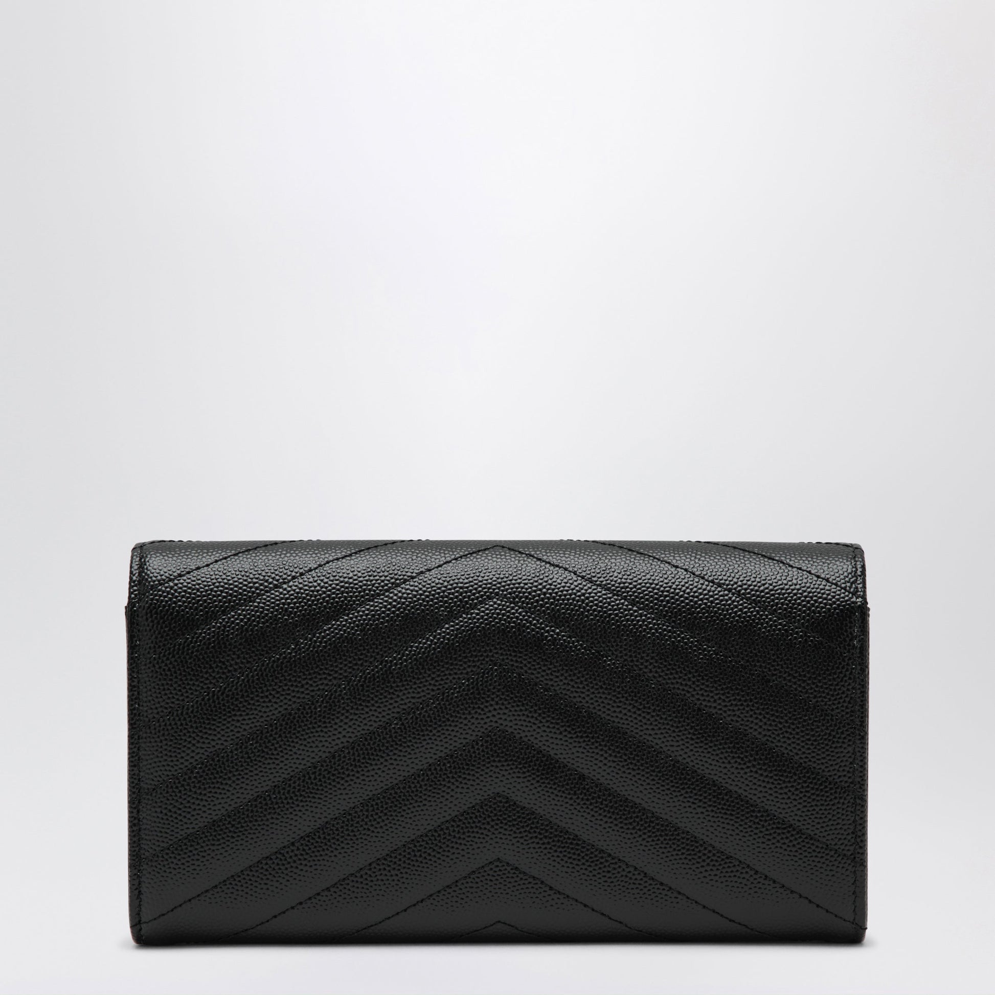 Saint Laurent Large Cassandre Matelasse Wallet In Black Women SAINT LAURENT