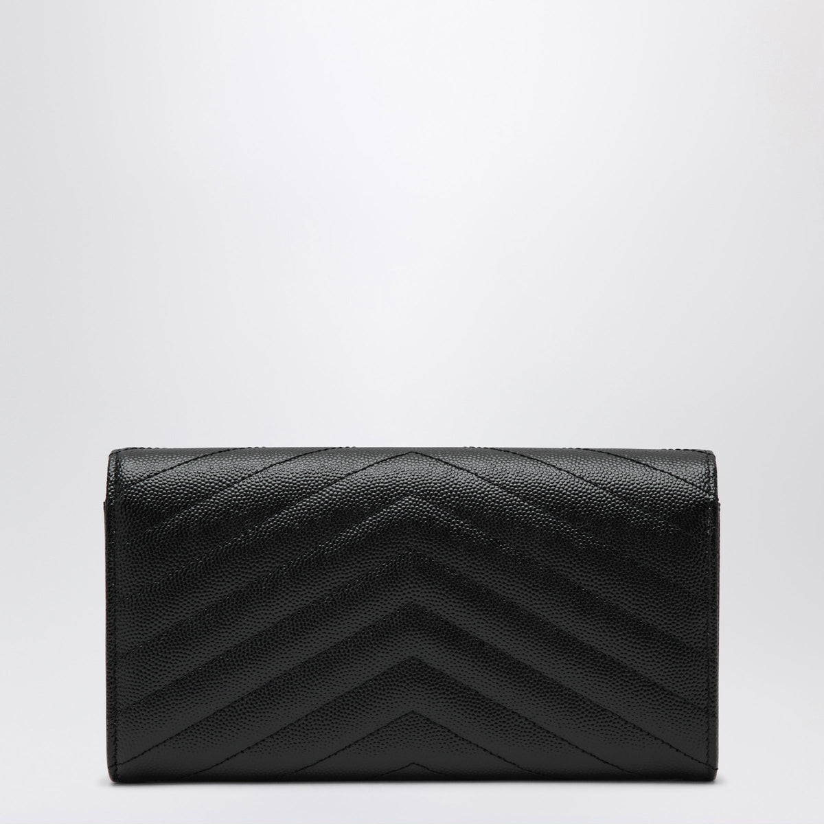 Saint Laurent Large Cassandre Matelasse Wallet In Black Women SAINT LAURENT