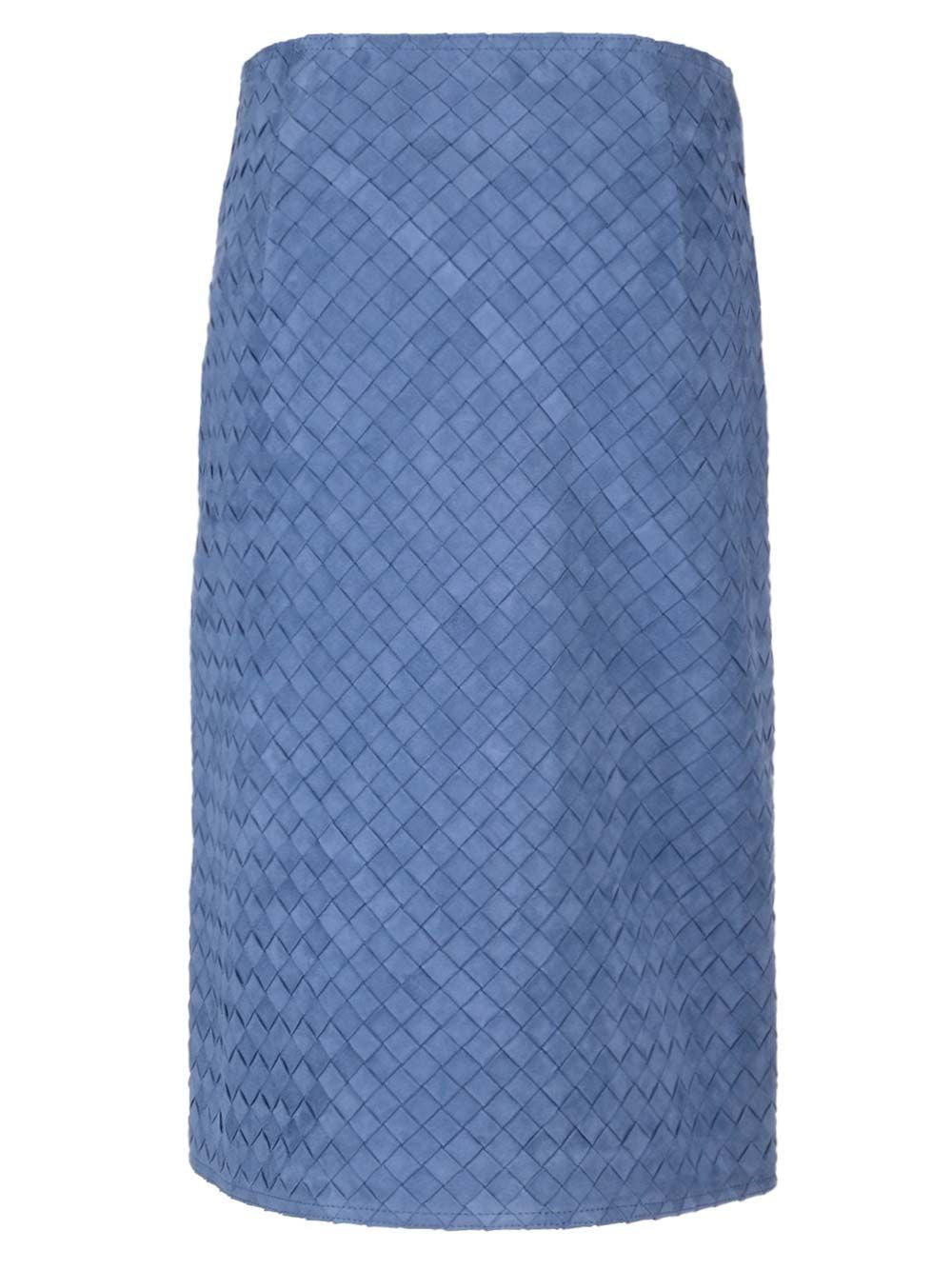 Bottega Veneta Women Leather Pencil Skirt BOTTEGA VENETA
