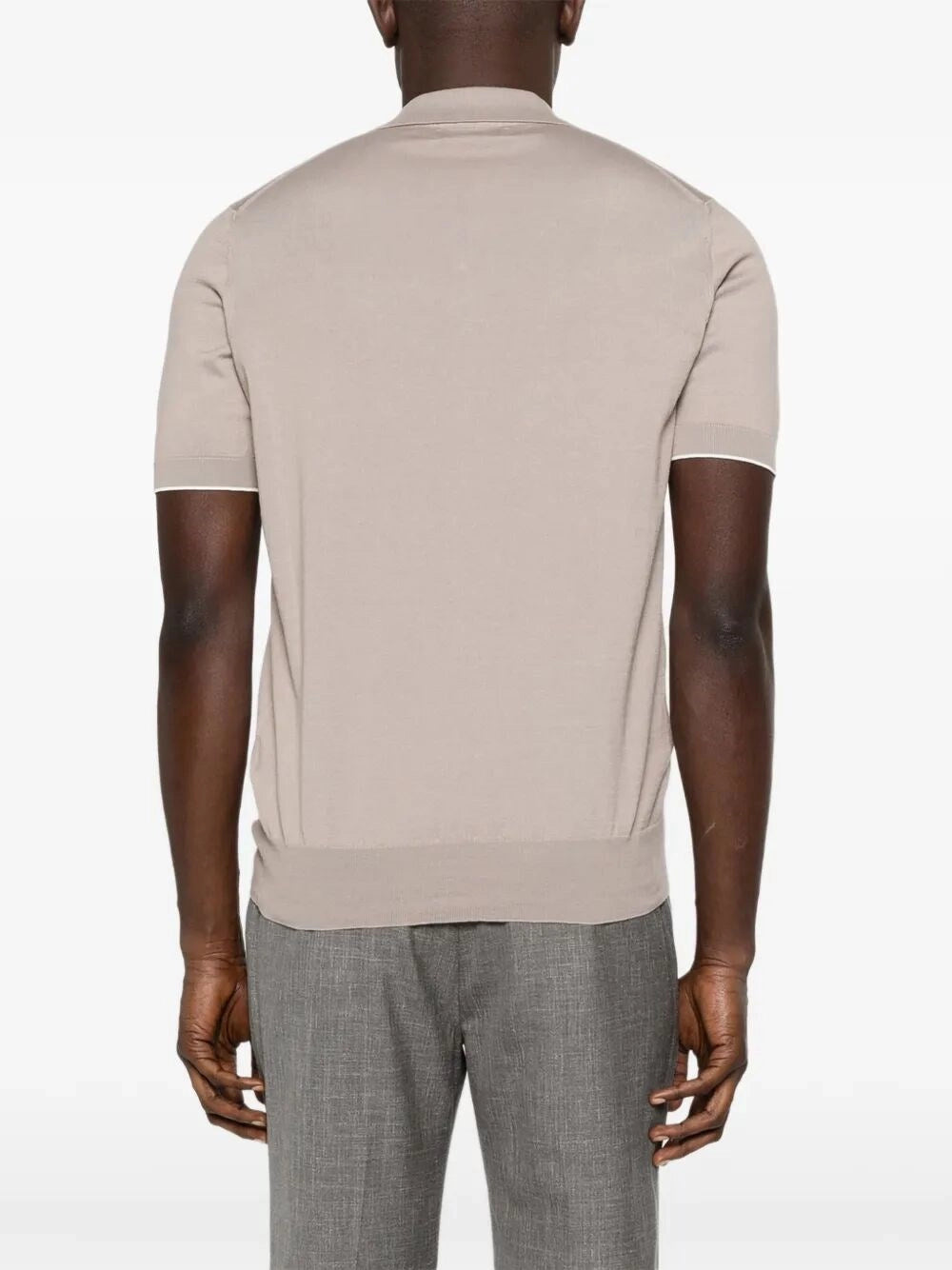 Brunello Cucinelli Men Polo-Style Sweater BRUNELLO CUCINELLI