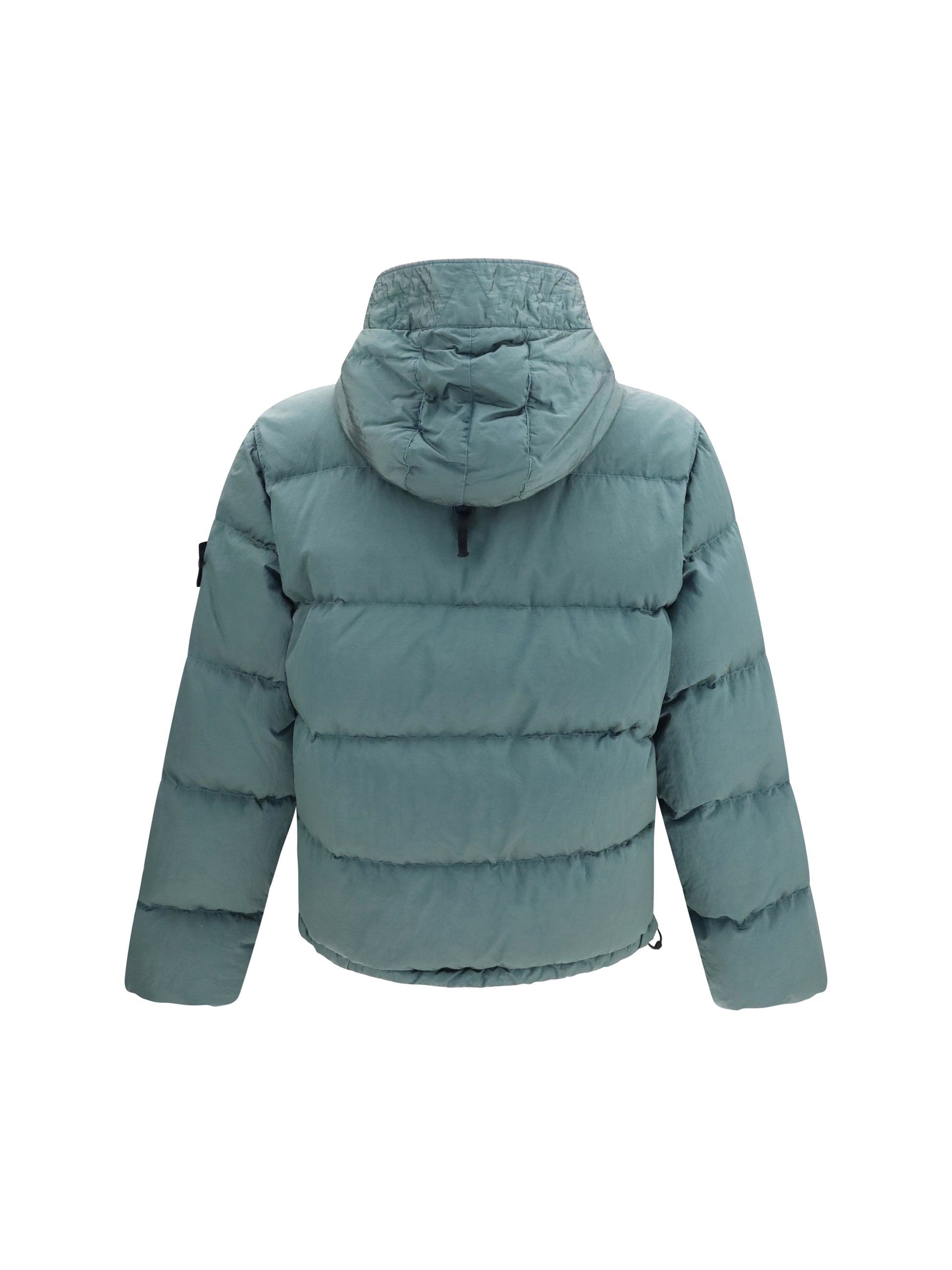 Stone Island Men Nylon Metal Hooded Puffer Jacket STONE ISLAND