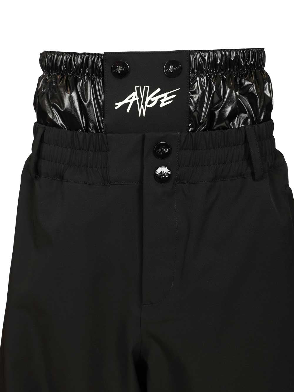 Moncler Genius Men Shorts With Moncler X A$Ap Rocky Logo Print MONCLER GENIUS