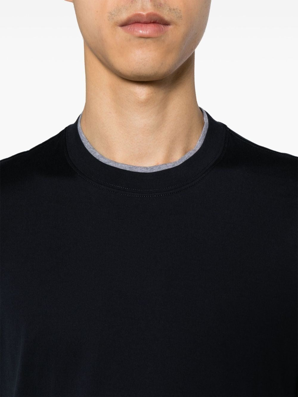 Brunello Cucinelli Men T-Shirt With Faux-Layering BRUNELLO CUCINELLI