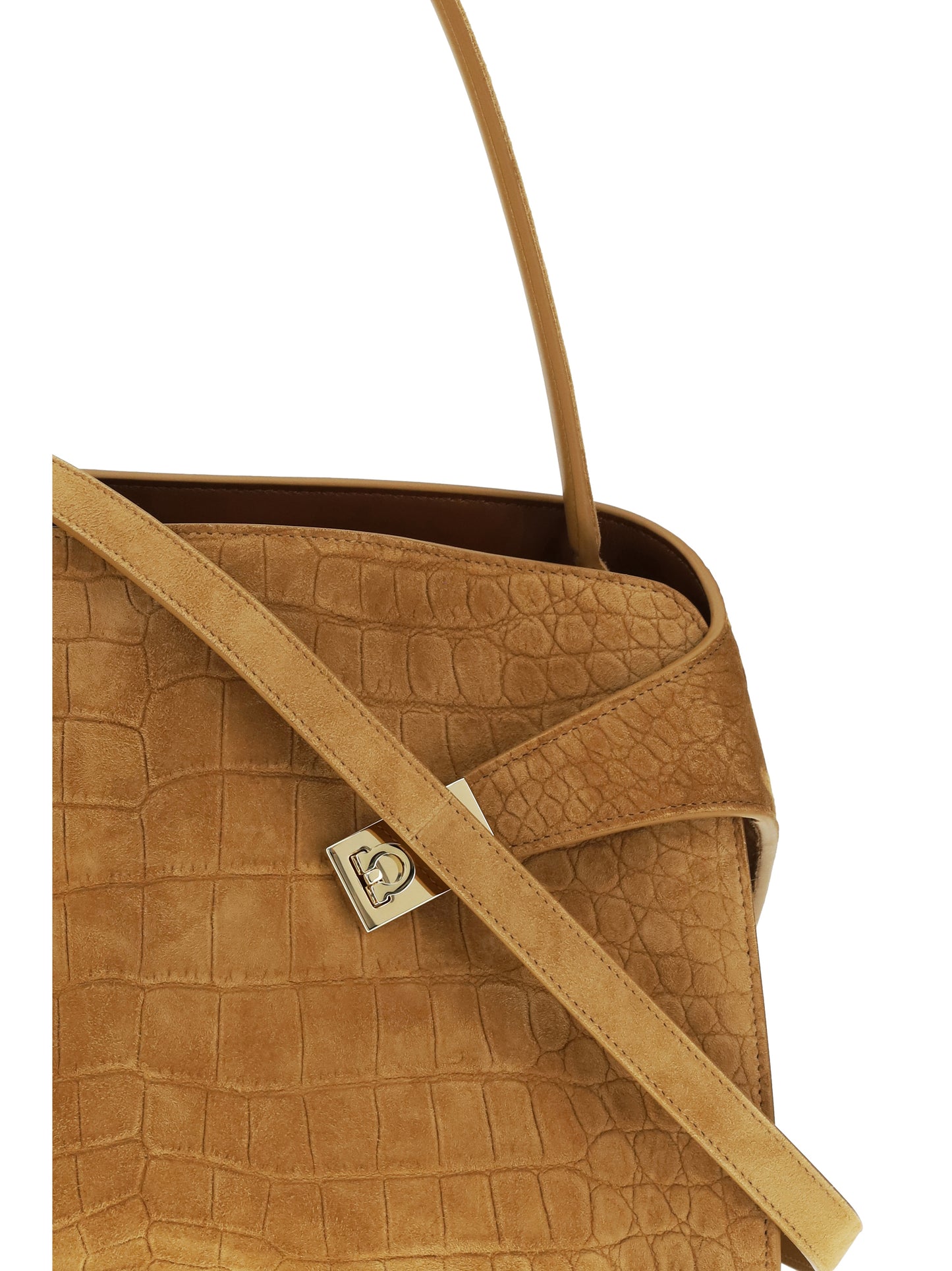Ferragamo Women Medium Hug Soft Shoulder Bag FERRAGAMO