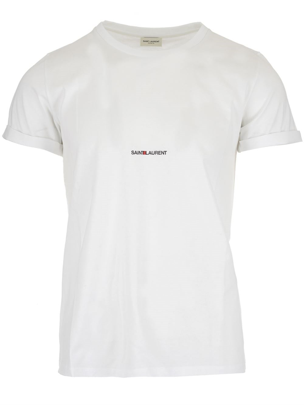 Saint Laurent Men Logo T-Shirt SAINT LAURENT