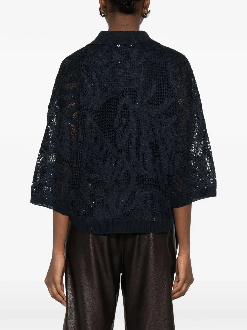 Brunello Cucinelli Women Polo Dazzling Water Lillies BRUNELLO CUCINELLI