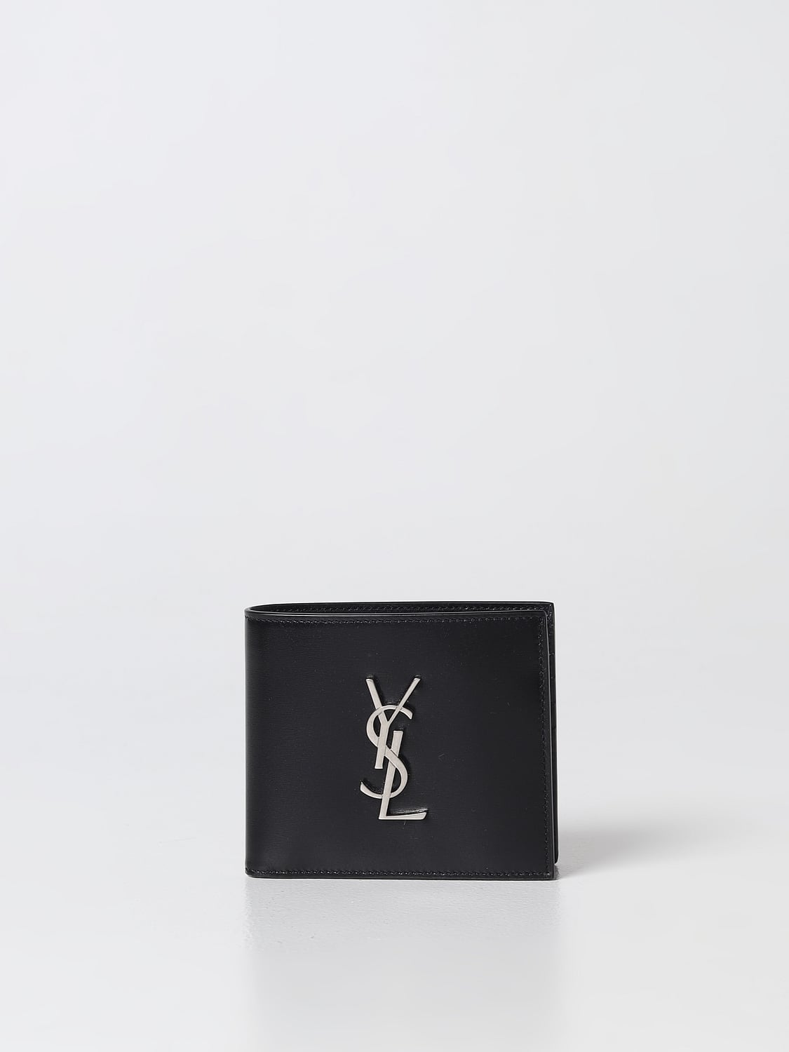 Saint Laurent Men Saint Laurent Wallet In Leather SAINT LAURENT