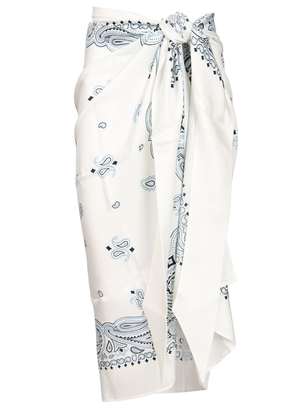 Ferragamo Women Arabesque Print Silk Sarong FERRAGAMO