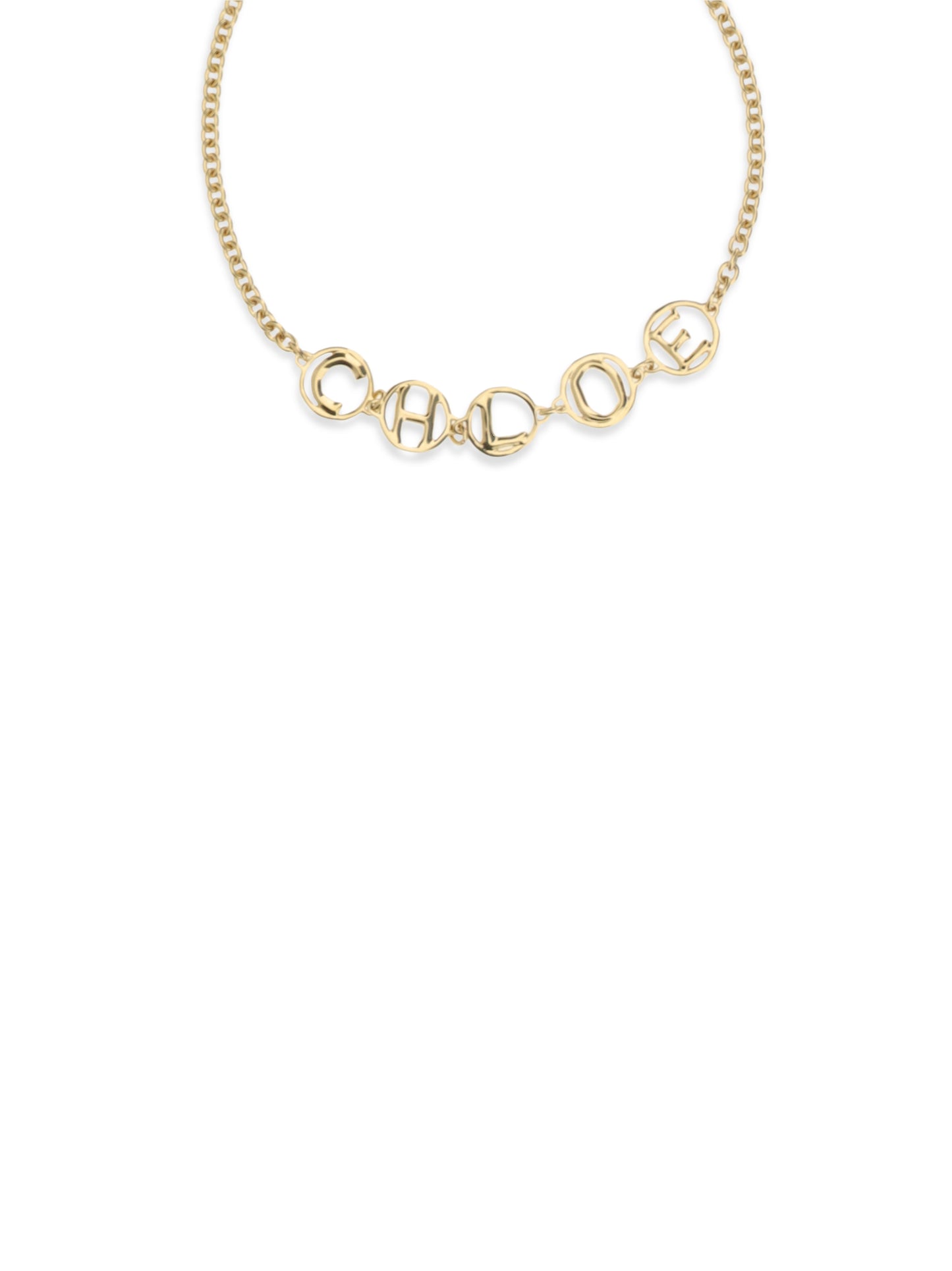 Chloé Women Script Choker Necklace CHLOE