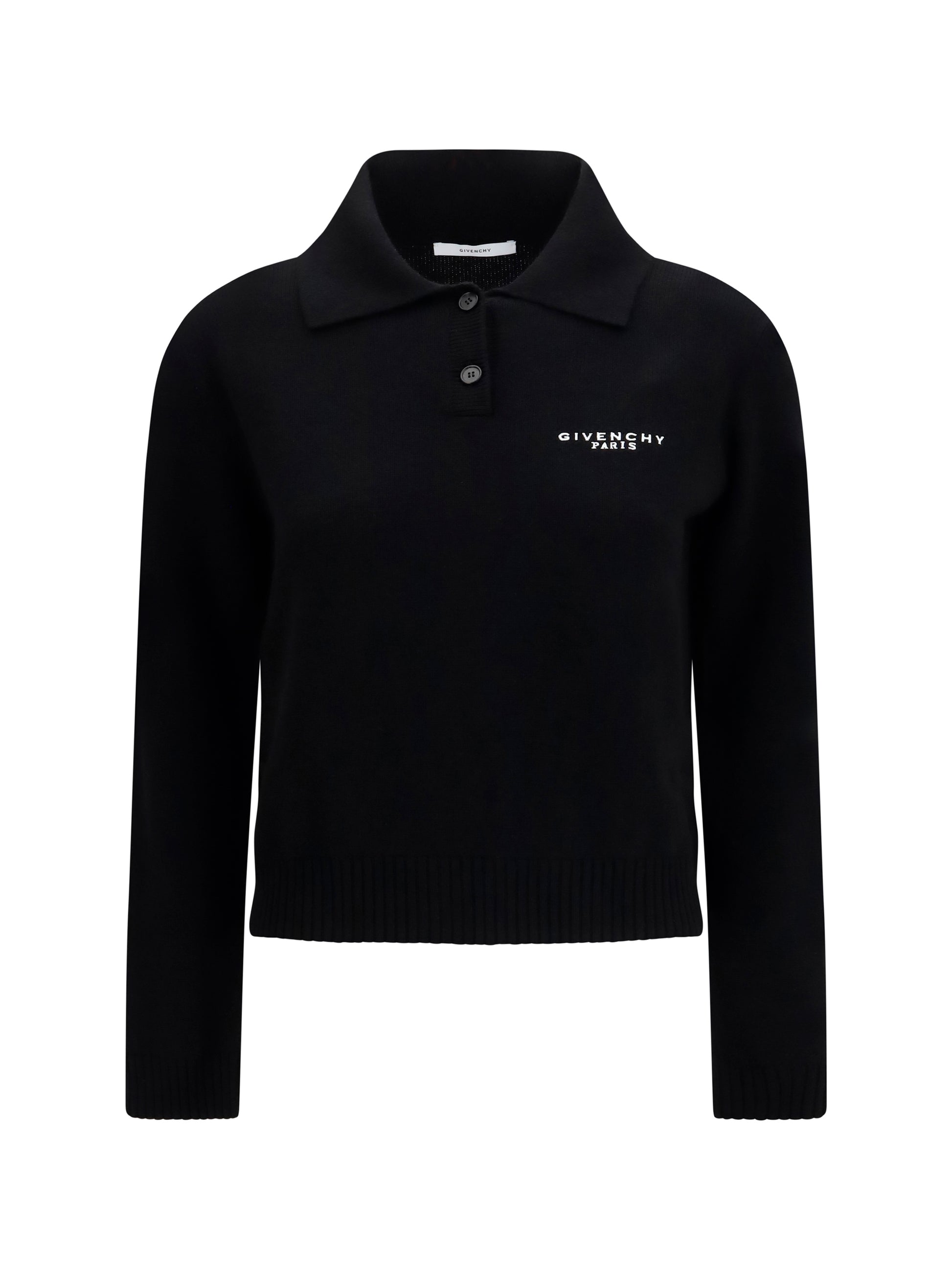 Givenchy Women Wool And Cashmere Polo Sweater GIVENCHY