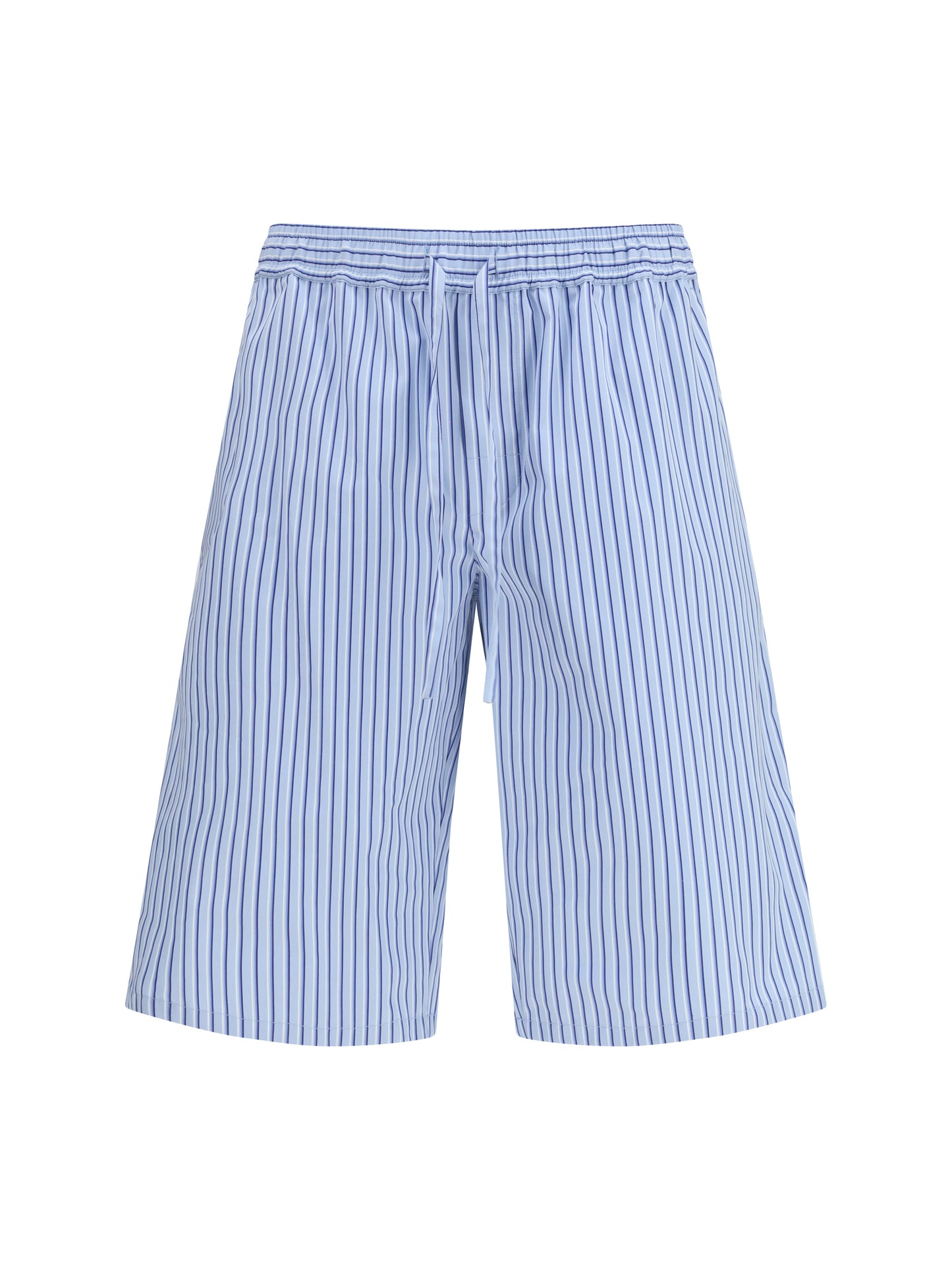 Dolce & Gabbana Men Striped Poplin Shorts DOLCE & GABBANA