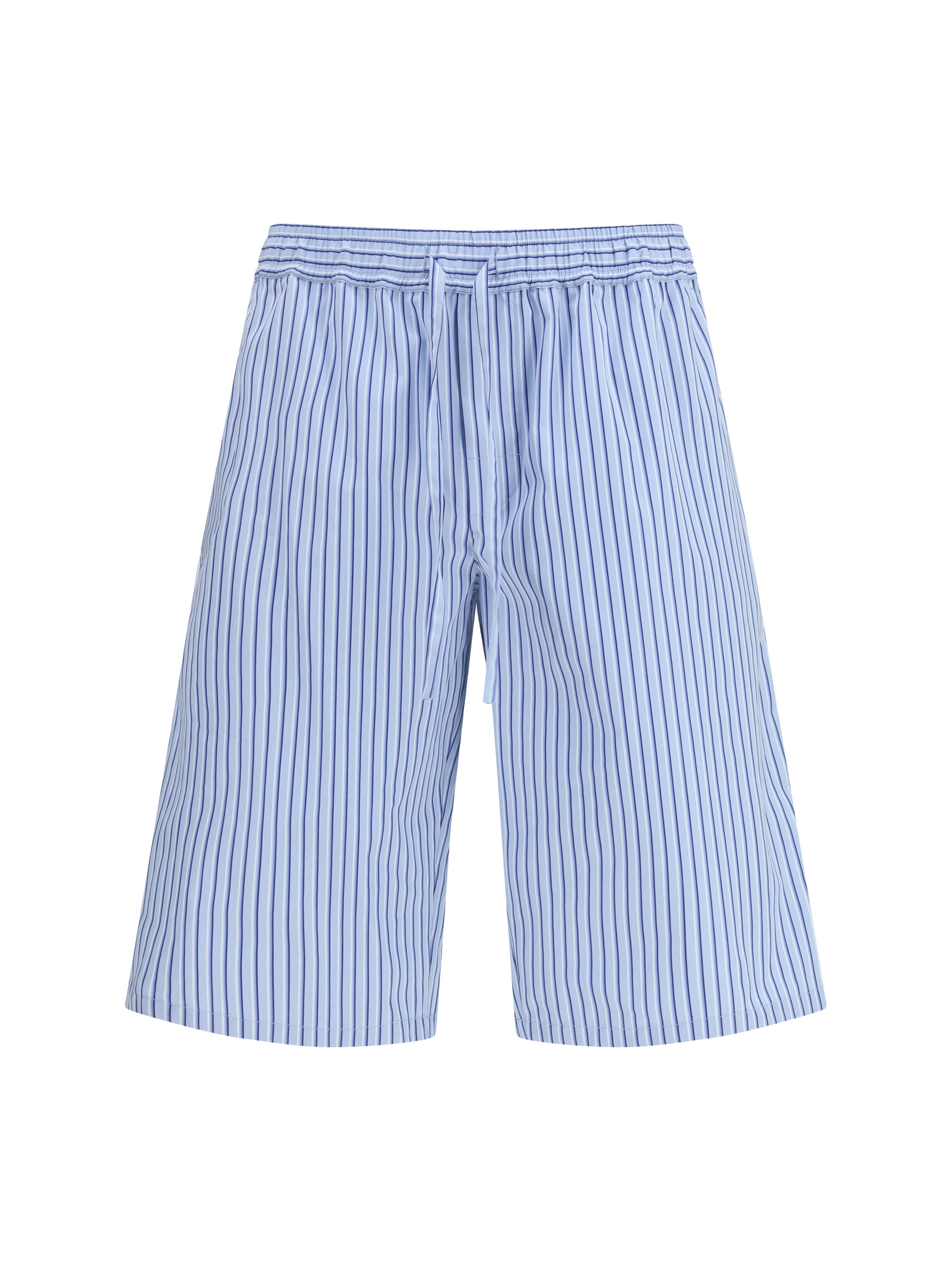 Dolce & Gabbana Men Striped Poplin Shorts DOLCE & GABBANA