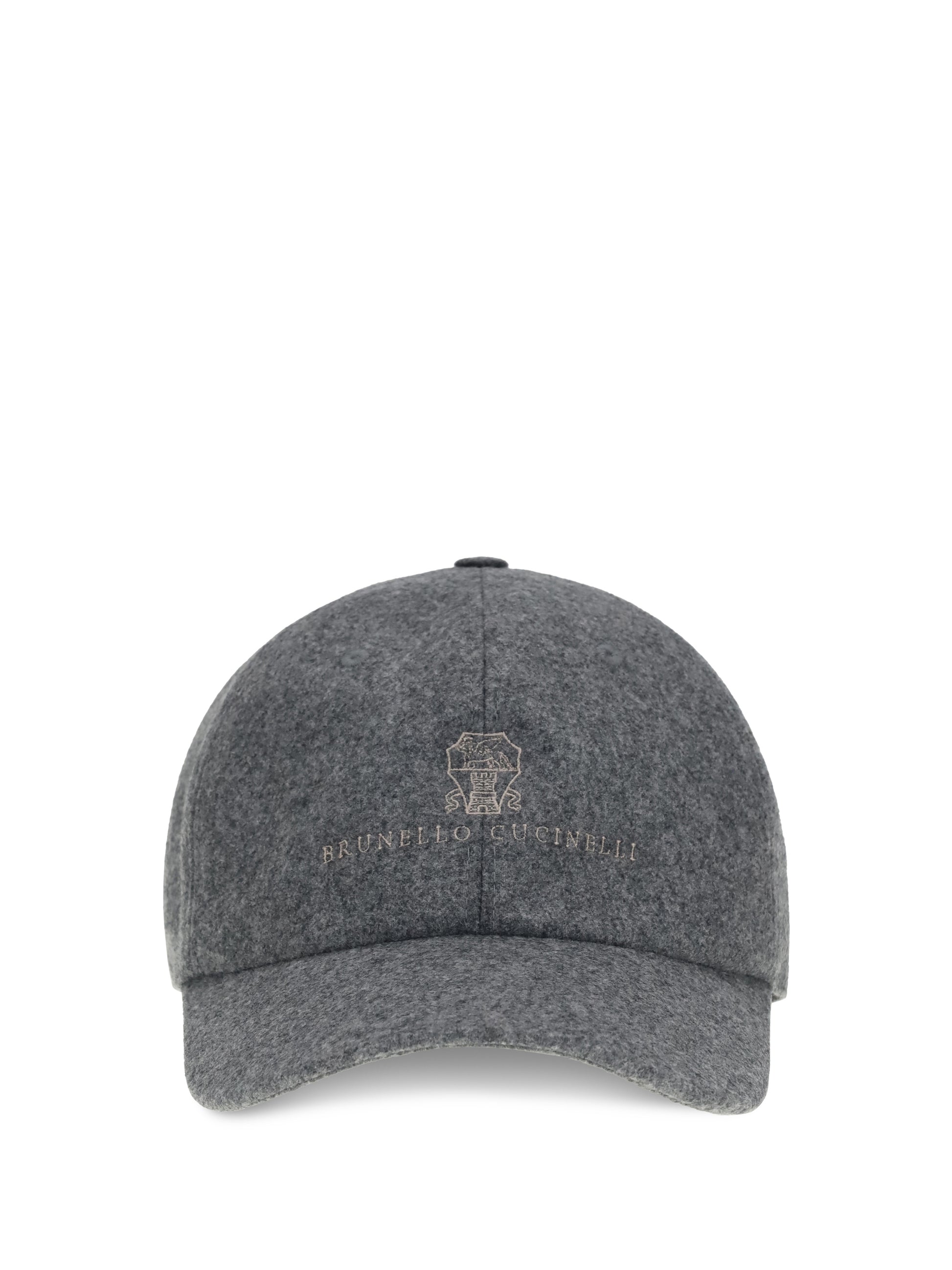 Brunello Cucinelli Men Logo Baseball Hat BRUNELLO CUCINELLI