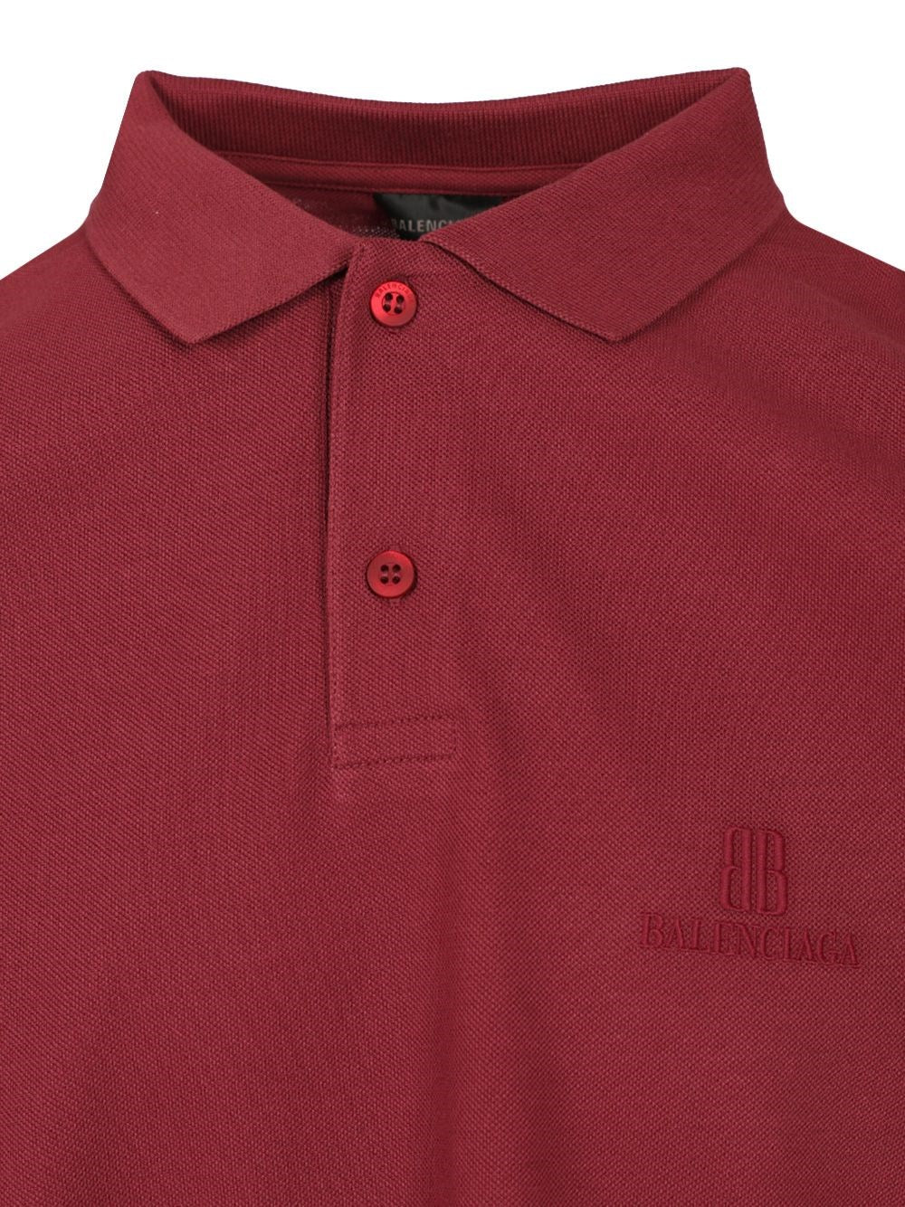 Balenciaga Men "Nano Bb" Polo Shirt BALENCIAGA