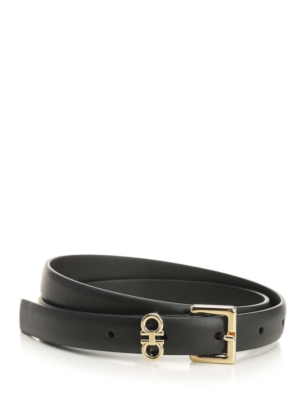 Ferragamo Women Double Gancini Fixed Belt FERRAGAMO