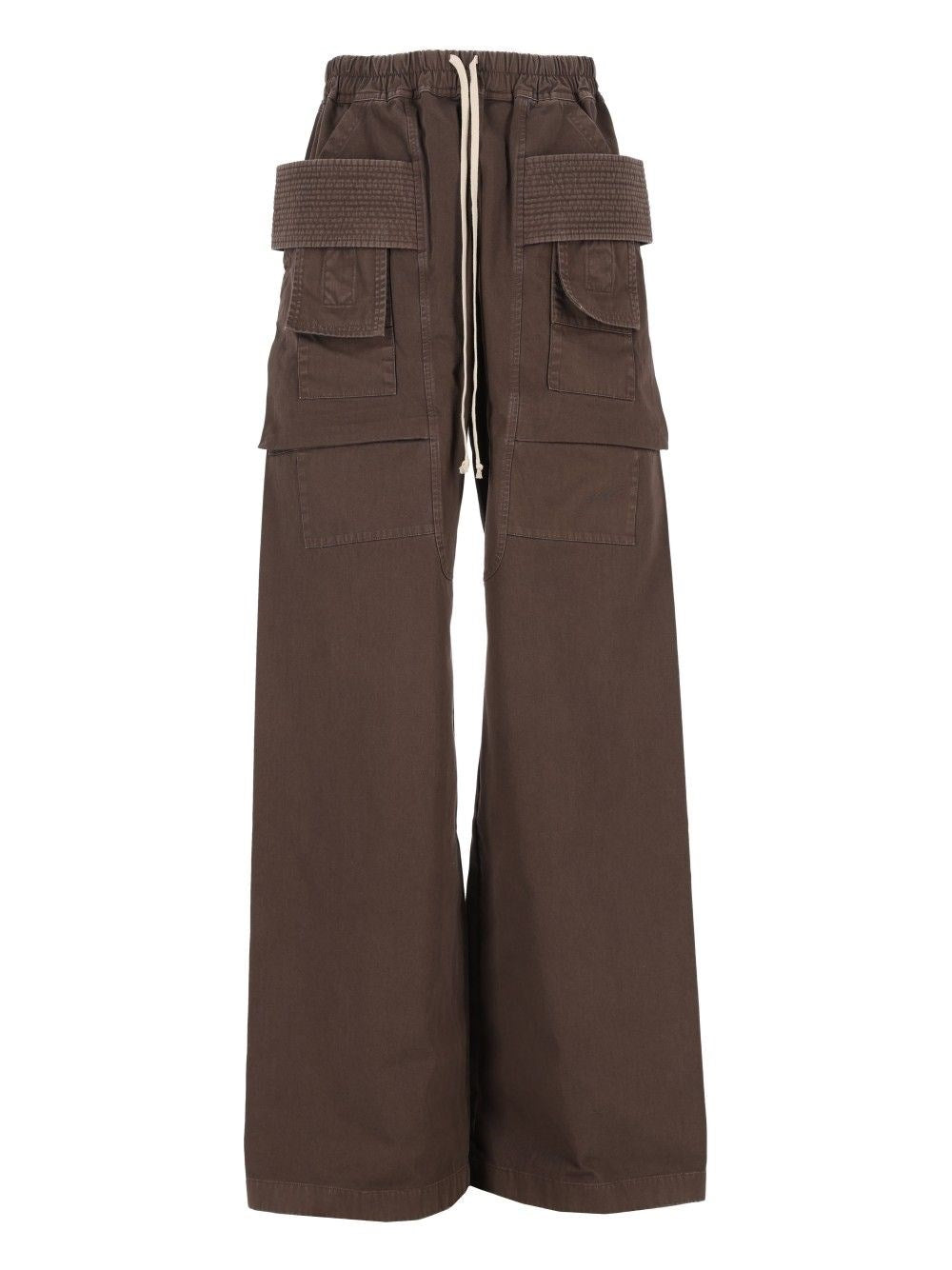 Rick Owens Drkshdw Men Cotton Twill Cargo Pants RICK OWENS