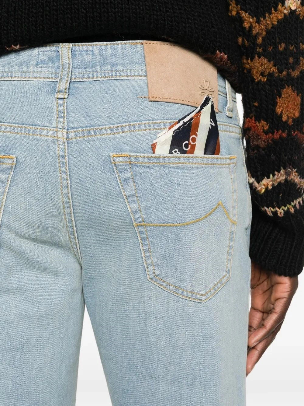 Jacob Cohen Men `Scott` Cropped Slim Fit Pants JACOB COHEN