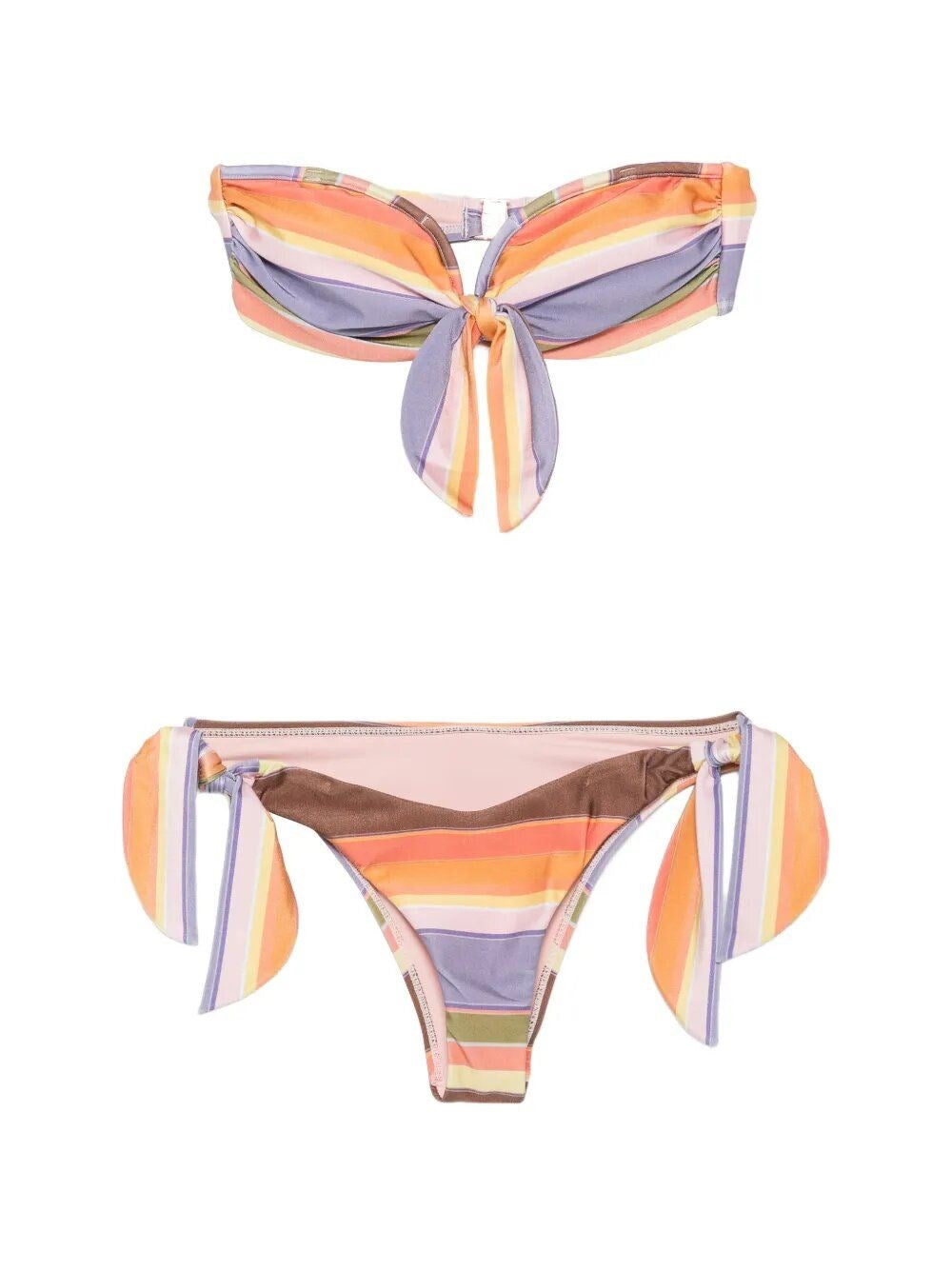 Zimmermann Women Solstice Scarf Tie Bikini ZIMMERMANN