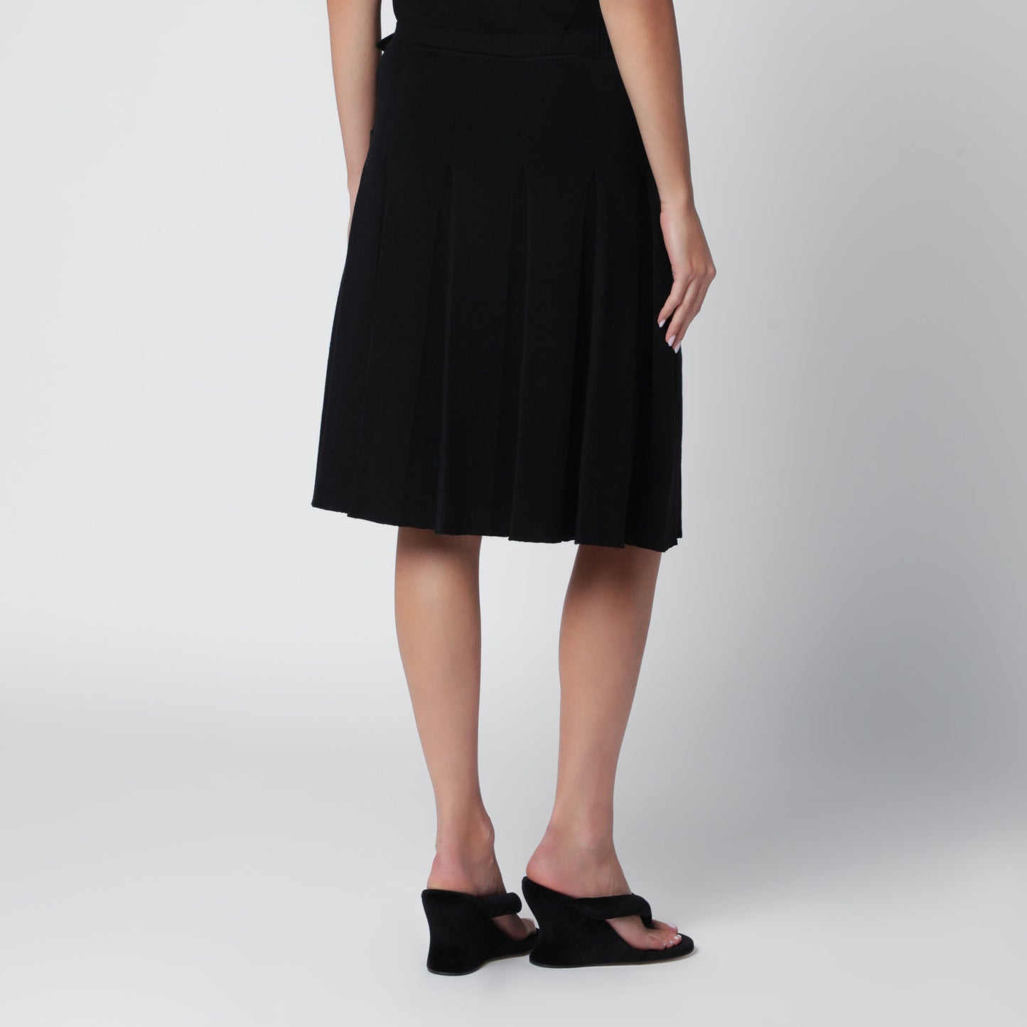 Vivienne Westwood Black Alex Kilt Skirt With Orb Logo Women VIVIENNE WESTWOOD