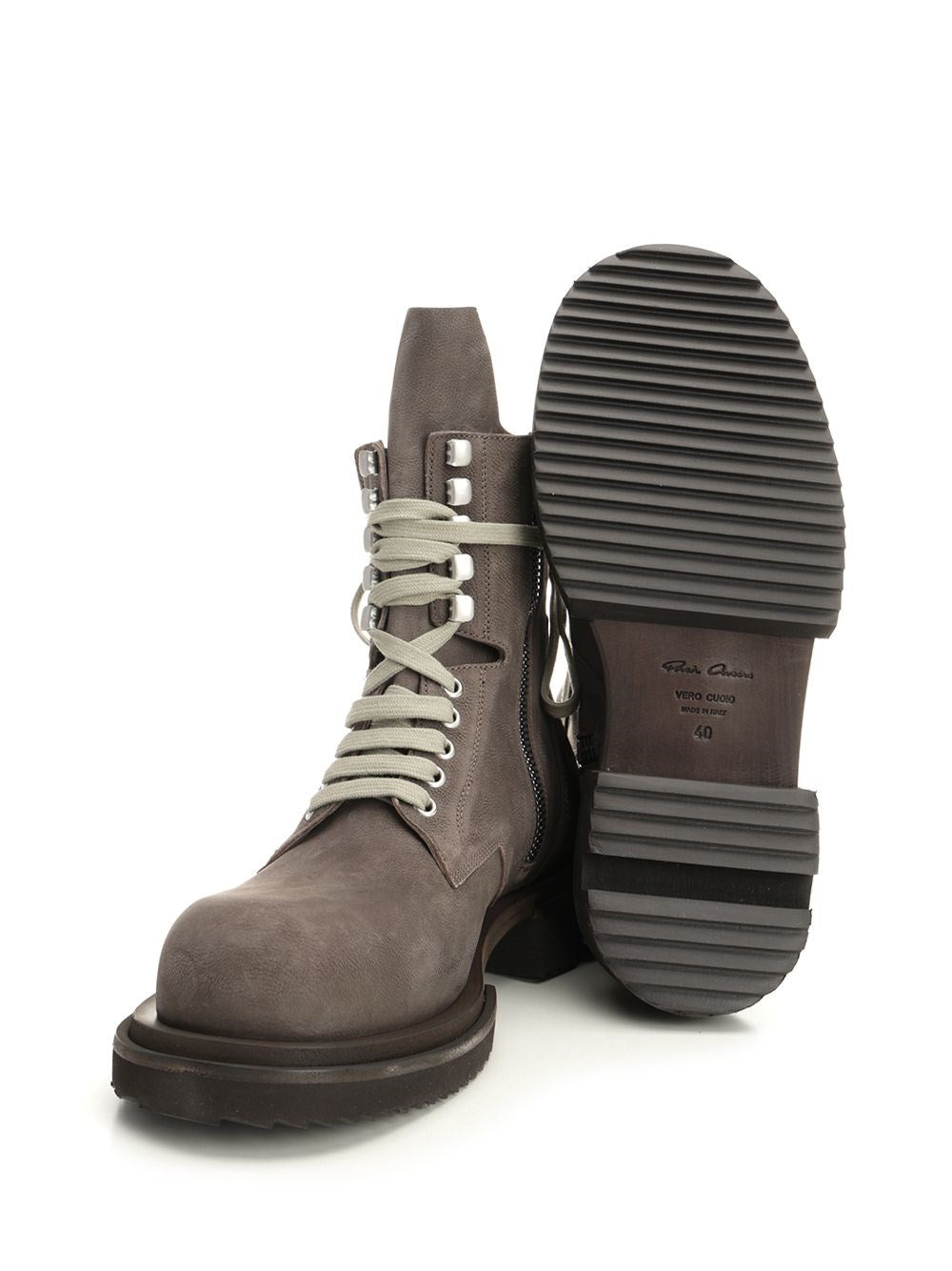 Rick Owens Men Low Army Gabe Ankle Boots RICK OWENS