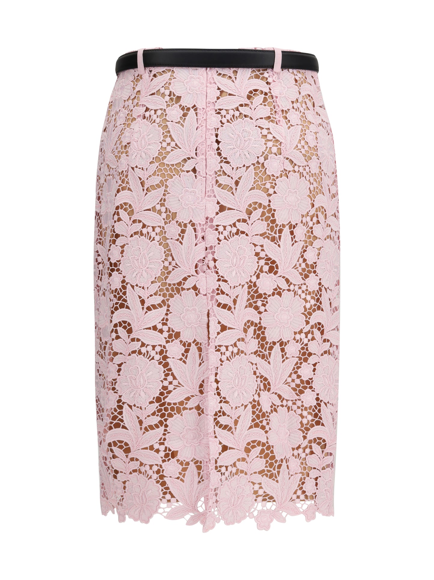 Self-Portrait Women Lace Midi Skirt SELF-PORTRAIT